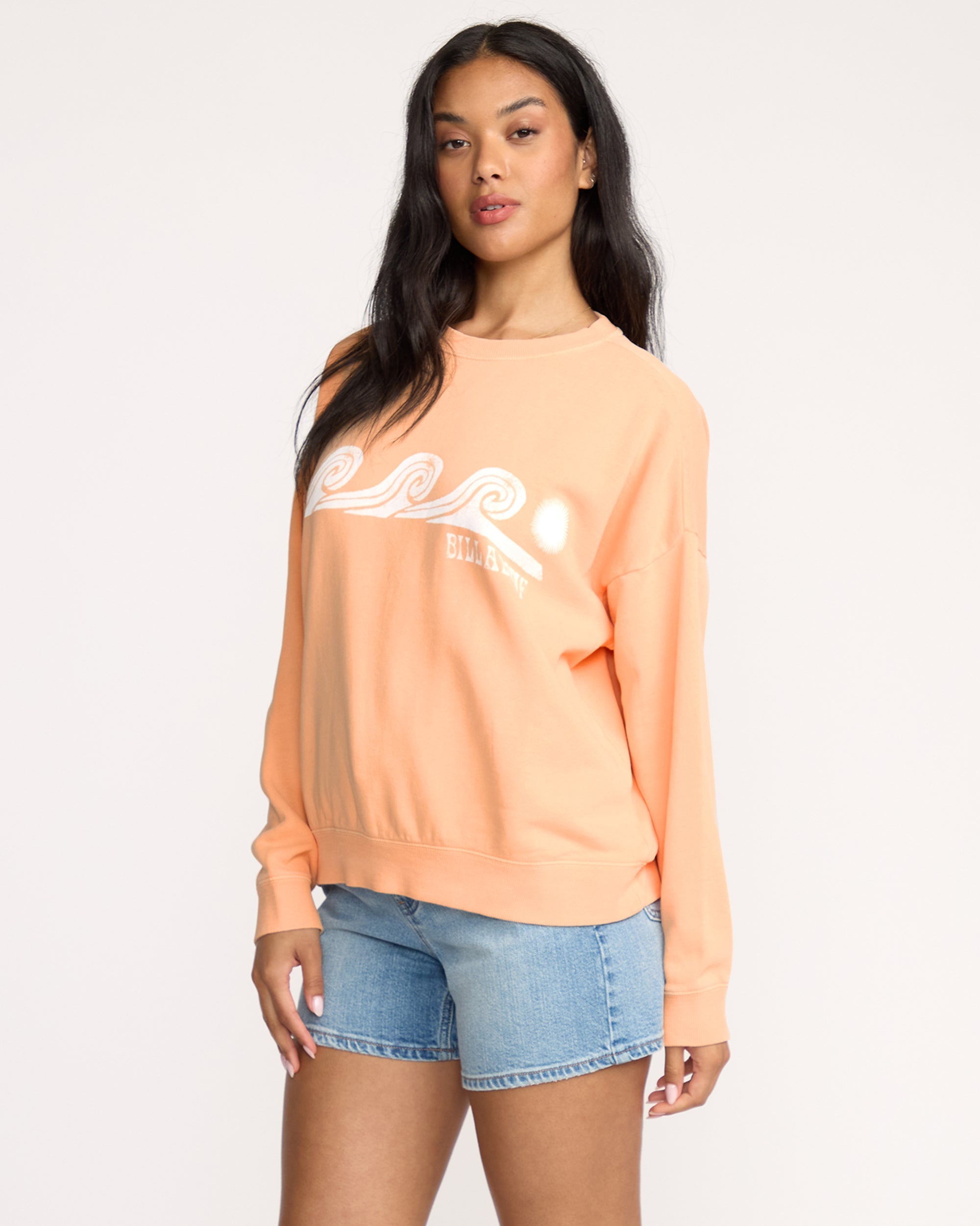Billabong Echo Crewneck Sweatshirt - Sunstone