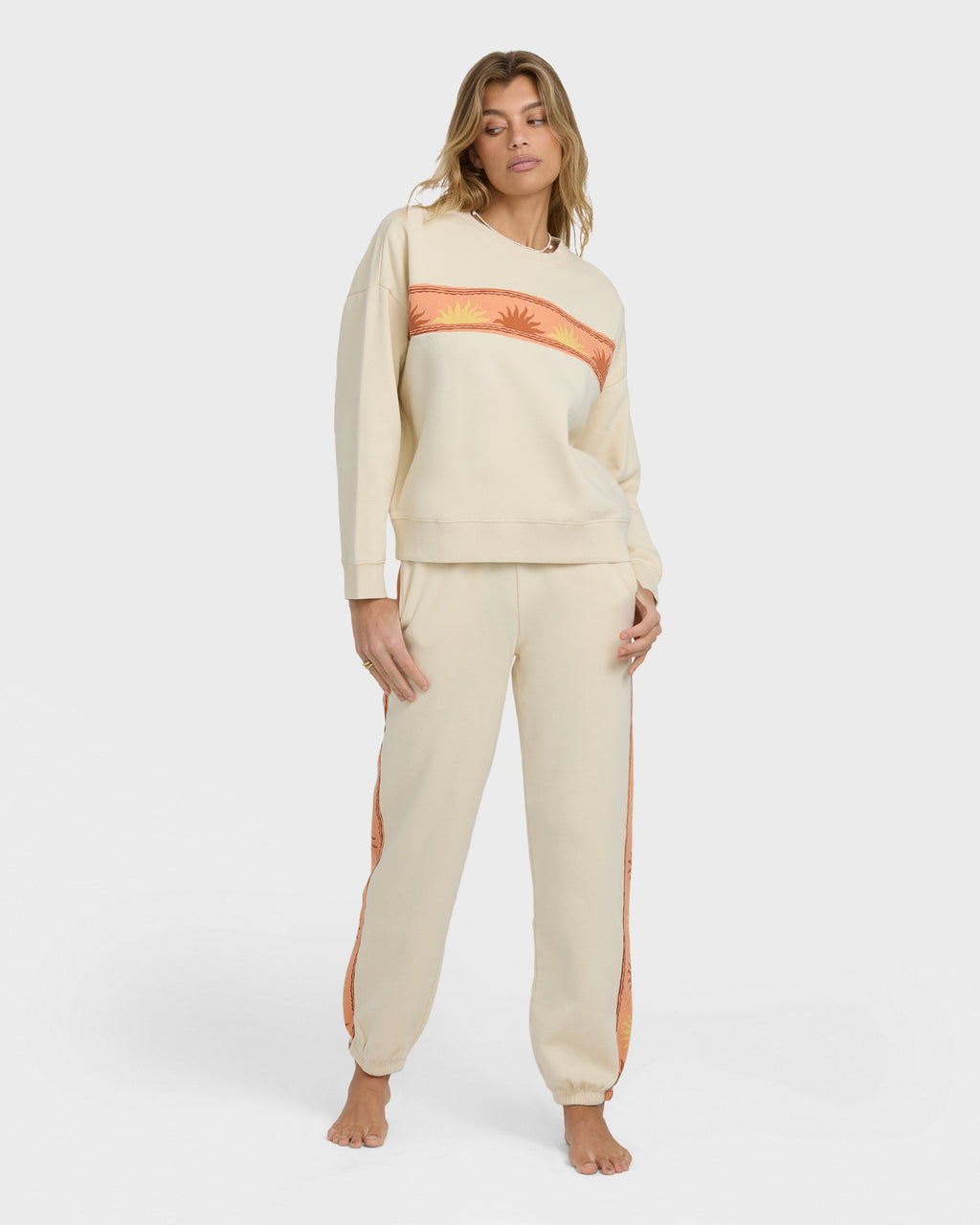 Billabong Echo Crewneck Sweatshirt - Whitecap