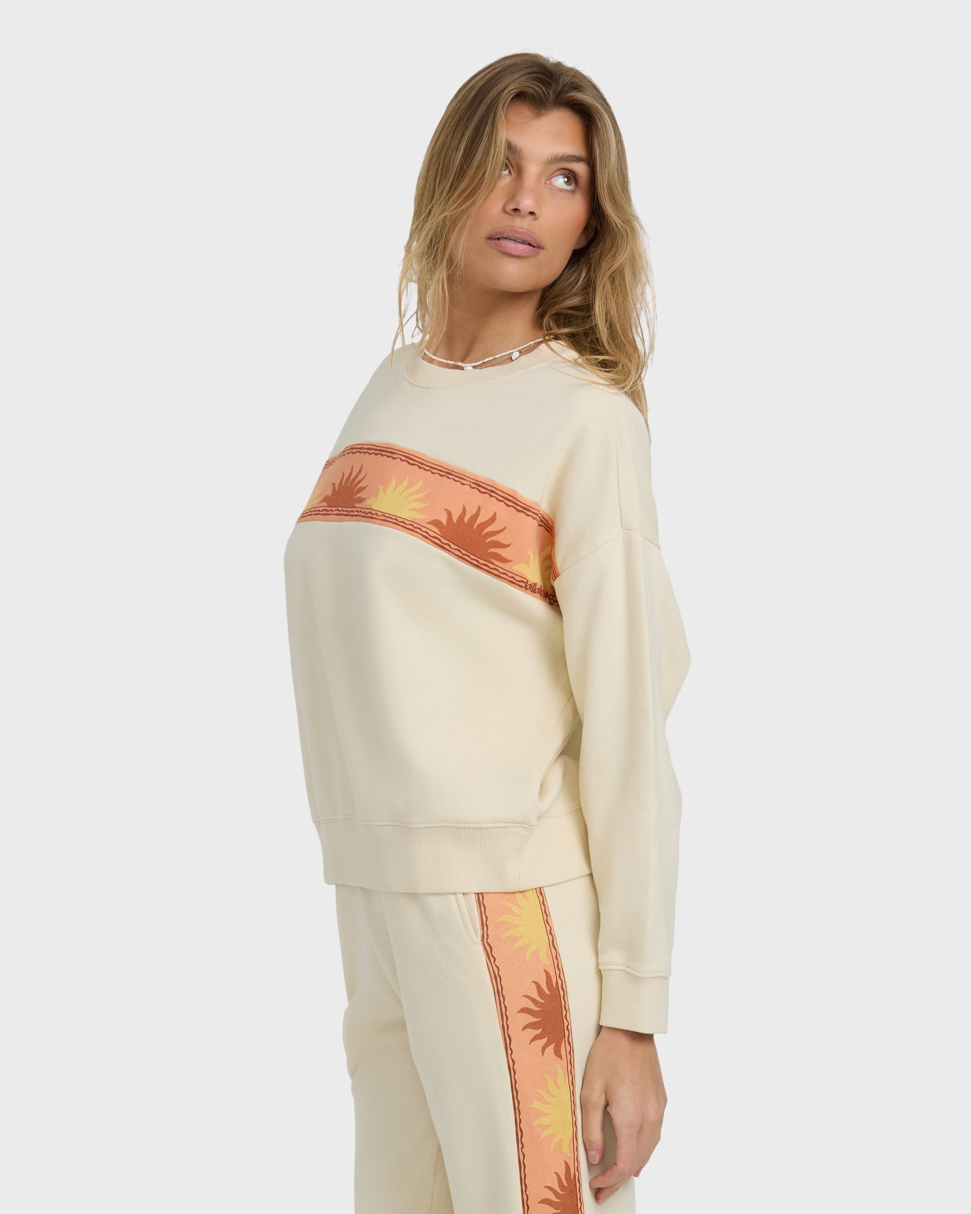 Billabong Echo Crewneck Sweatshirt - Whitecap