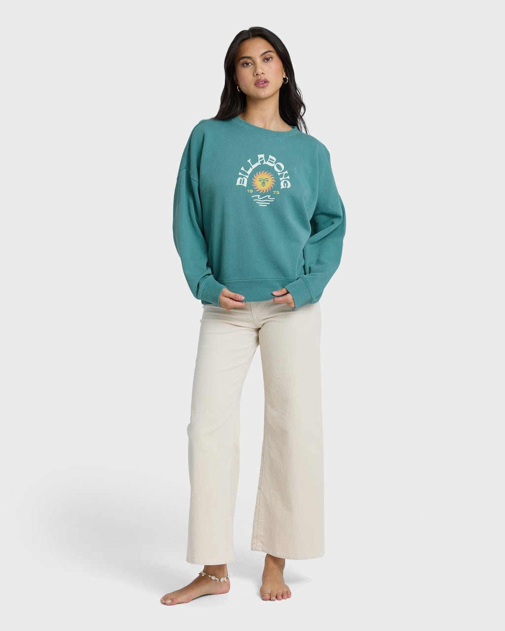 Billabong Echo Crewneck Sweatshirt - Bay Blue