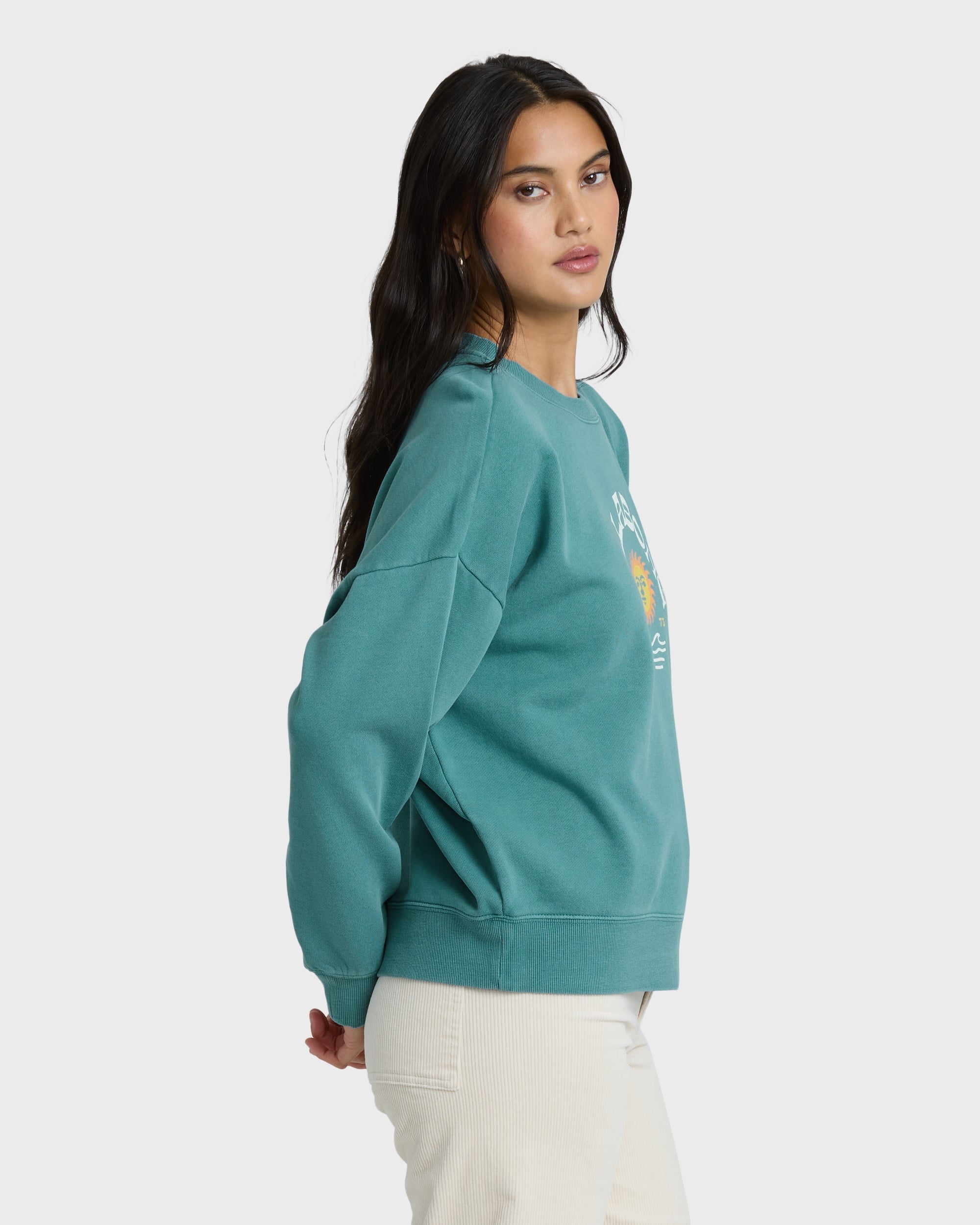 Billabong Echo Crewneck Sweatshirt - Bay Blue
