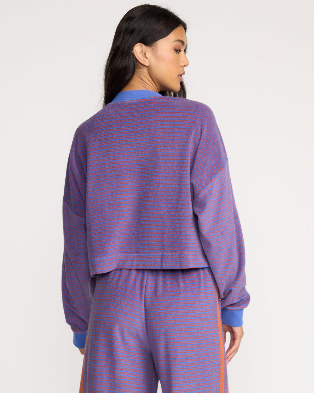 Billabong A/Div Waves For Days Terry Crewneck Sweatshirt - Iris