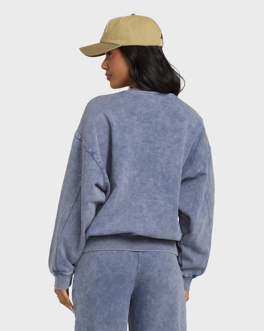 Billabong Saltwashed Kendal Crewneck Sweatshirt - Stone Blue