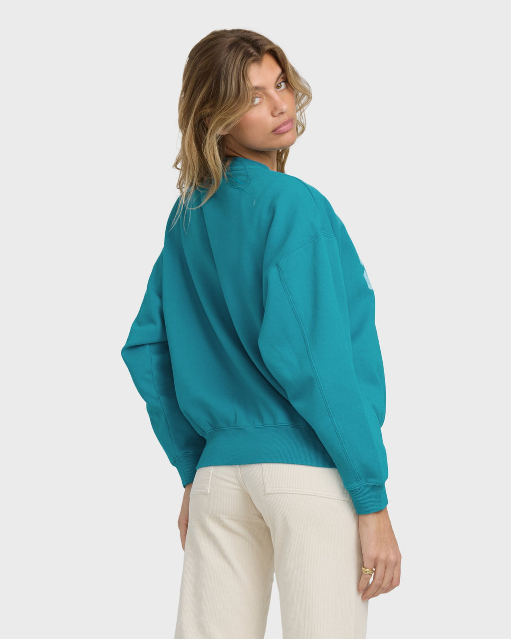 Billabong Mono Aloha Kendal Crewneck Sweatshirt - Atlantis