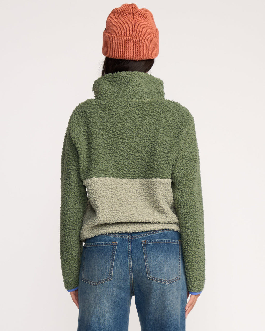 Billabong A/Div Horizon Mock Neck Half Zip Sweatshirt - Treehugger