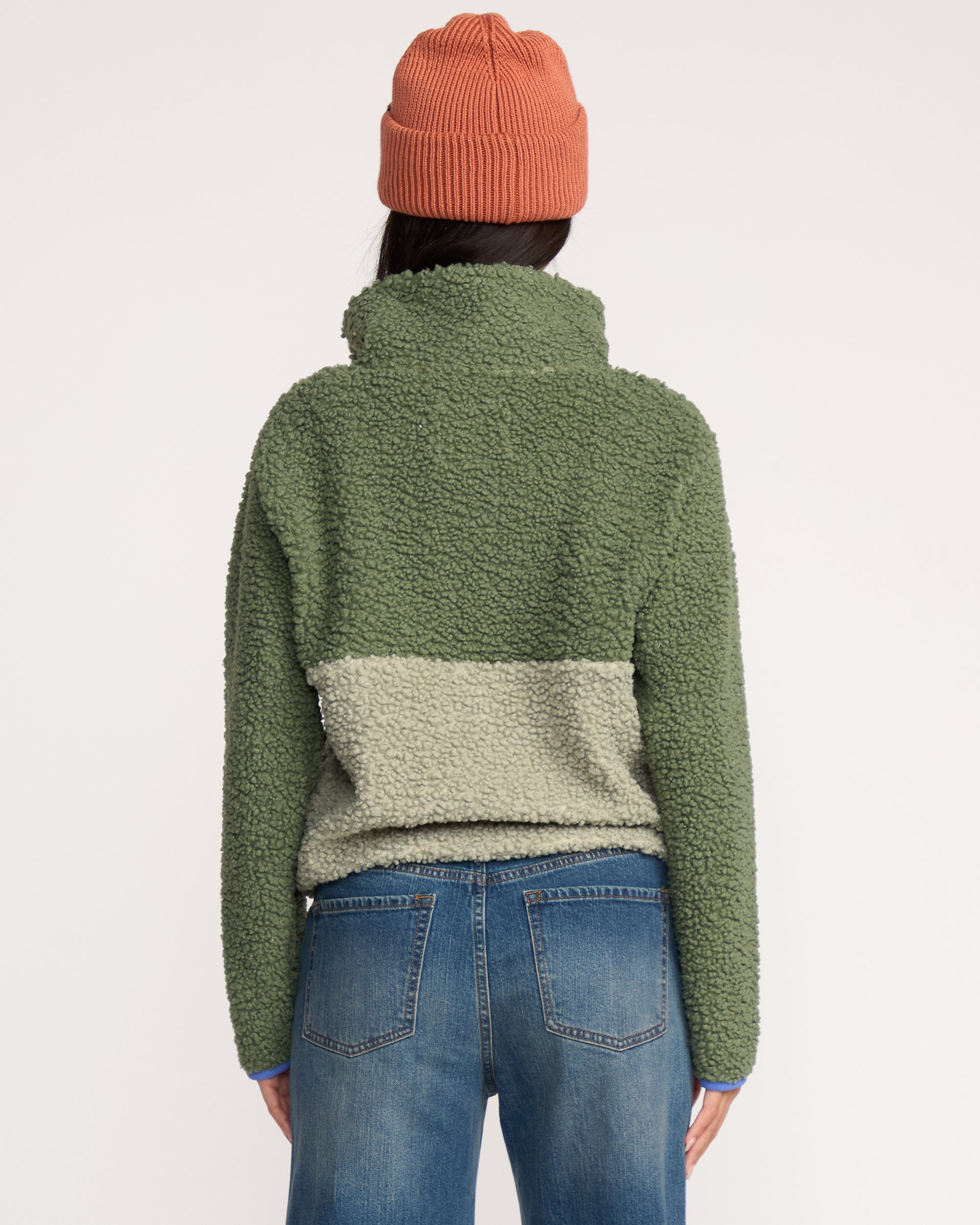 Billabong A/Div Horizon Mock Neck Half Zip Sweatshirt - Treehugger