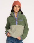 Billabong A/Div Horizon Mock Neck Half Zip Sweatshirt - Treehugger