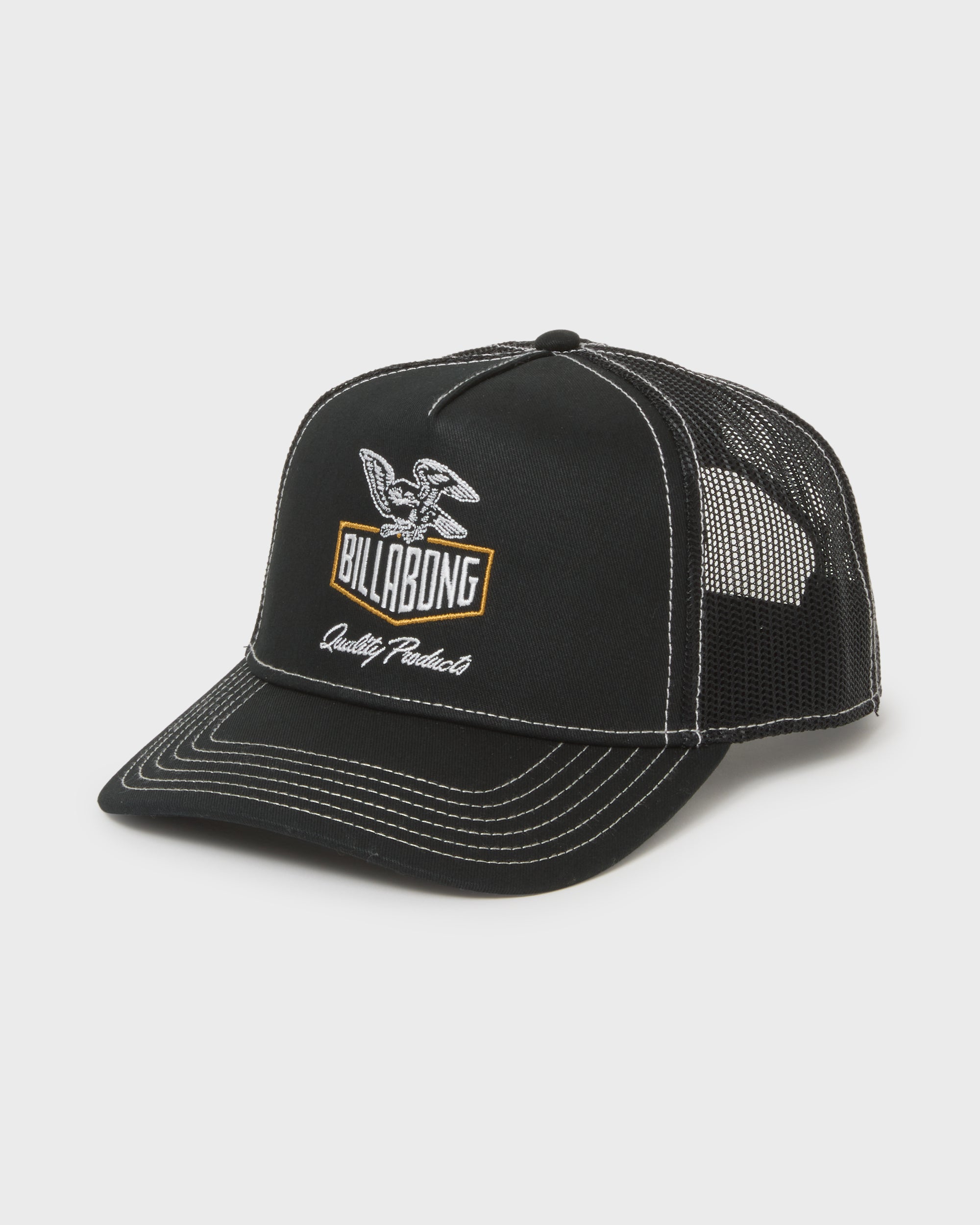 Billabong Peaked Trucker Hat - Black