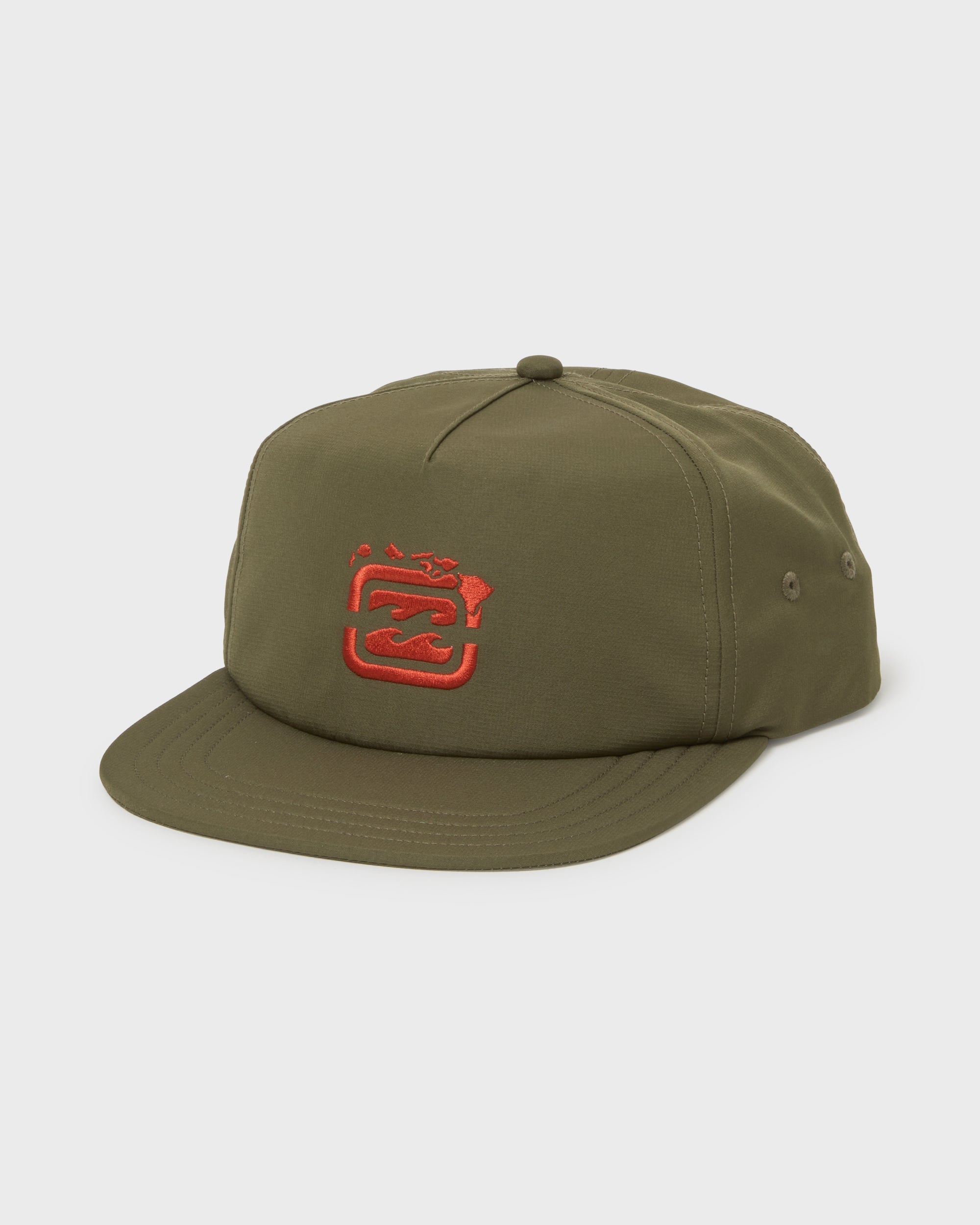 Billabong Island Chain Hi Snapback Hat - Winter Moss