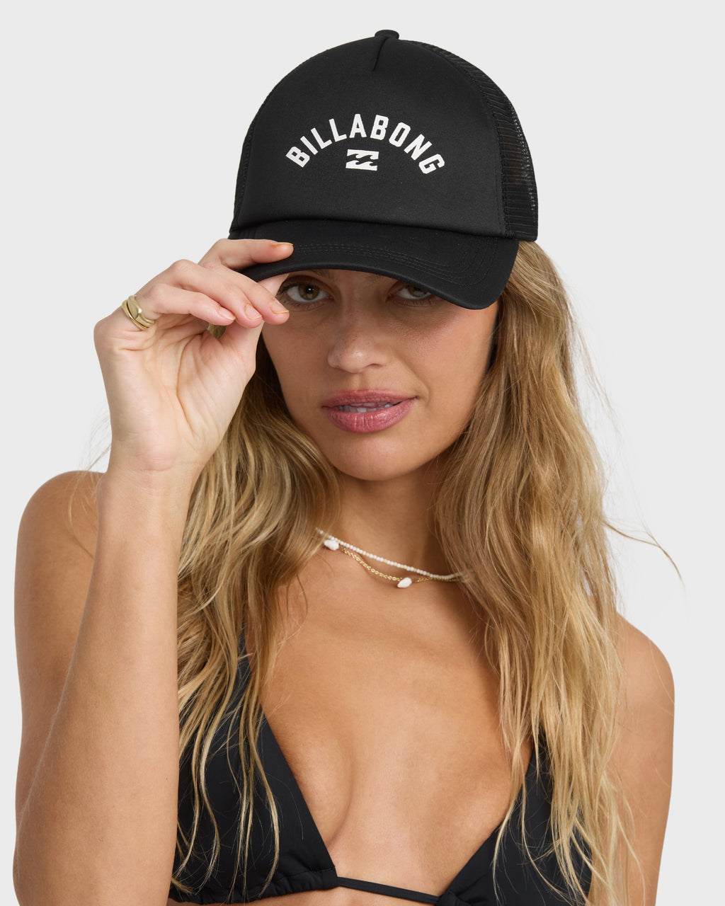 Billabong Across Waves Trucker Hat - Black Sands