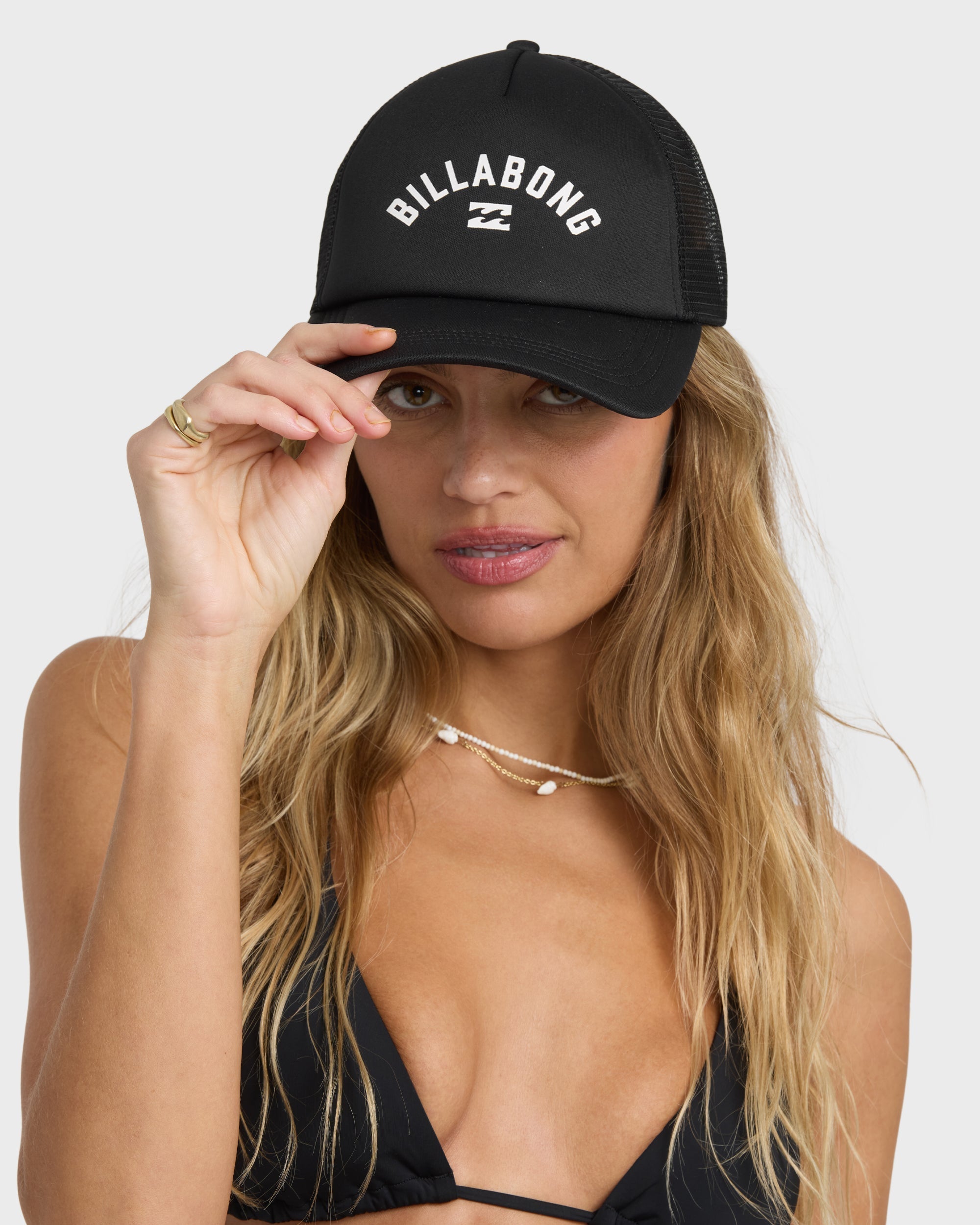 Billabong Across Waves Trucker Hat - Black Sands