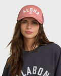 Billabong Across Waves Trucker Hat - Dark Coral