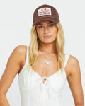Billabong Across Waves Trucker Hat - Choc Chip