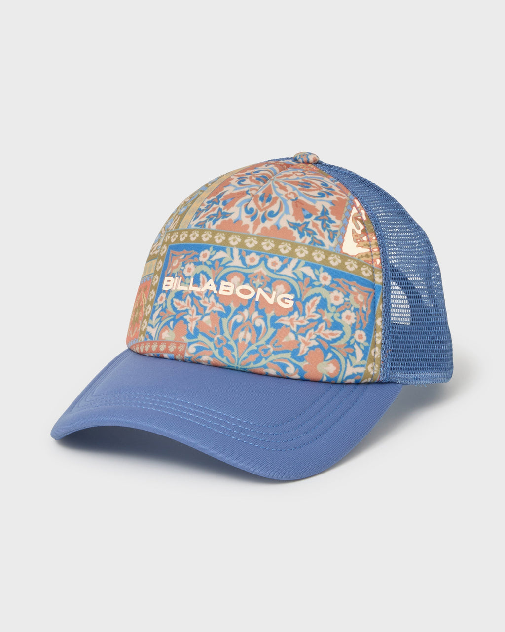 Billabong Heritage Mashup Trucker Hat - Blue Multi
