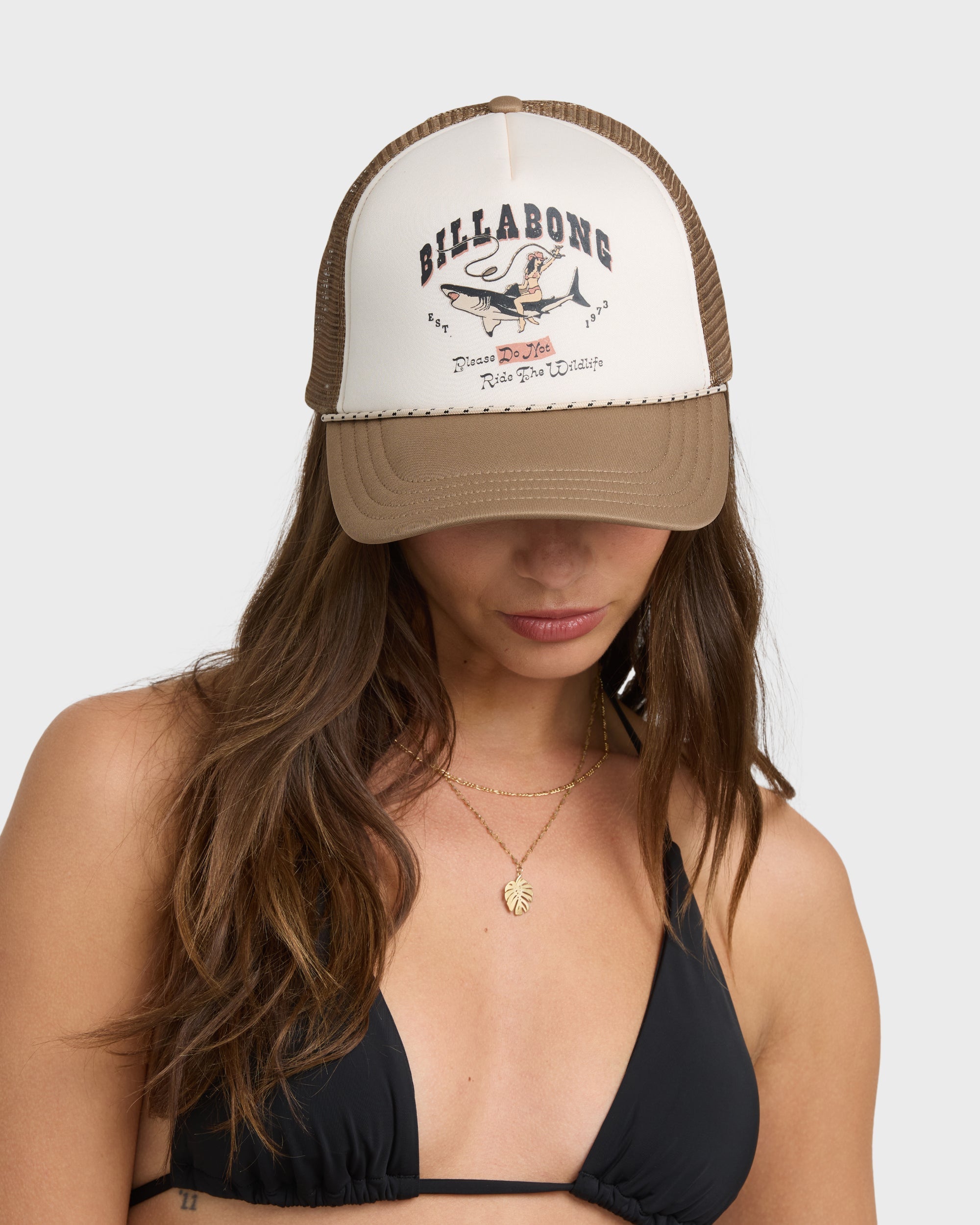 Billabong Grandpa Trucker Hat - Mushroom