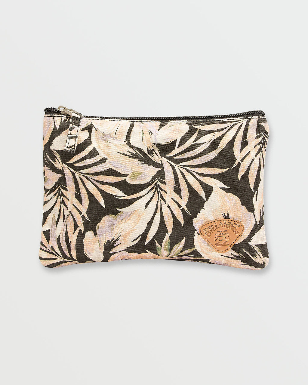 Billabong Lil Snitch Zip Pouch - Black Floral