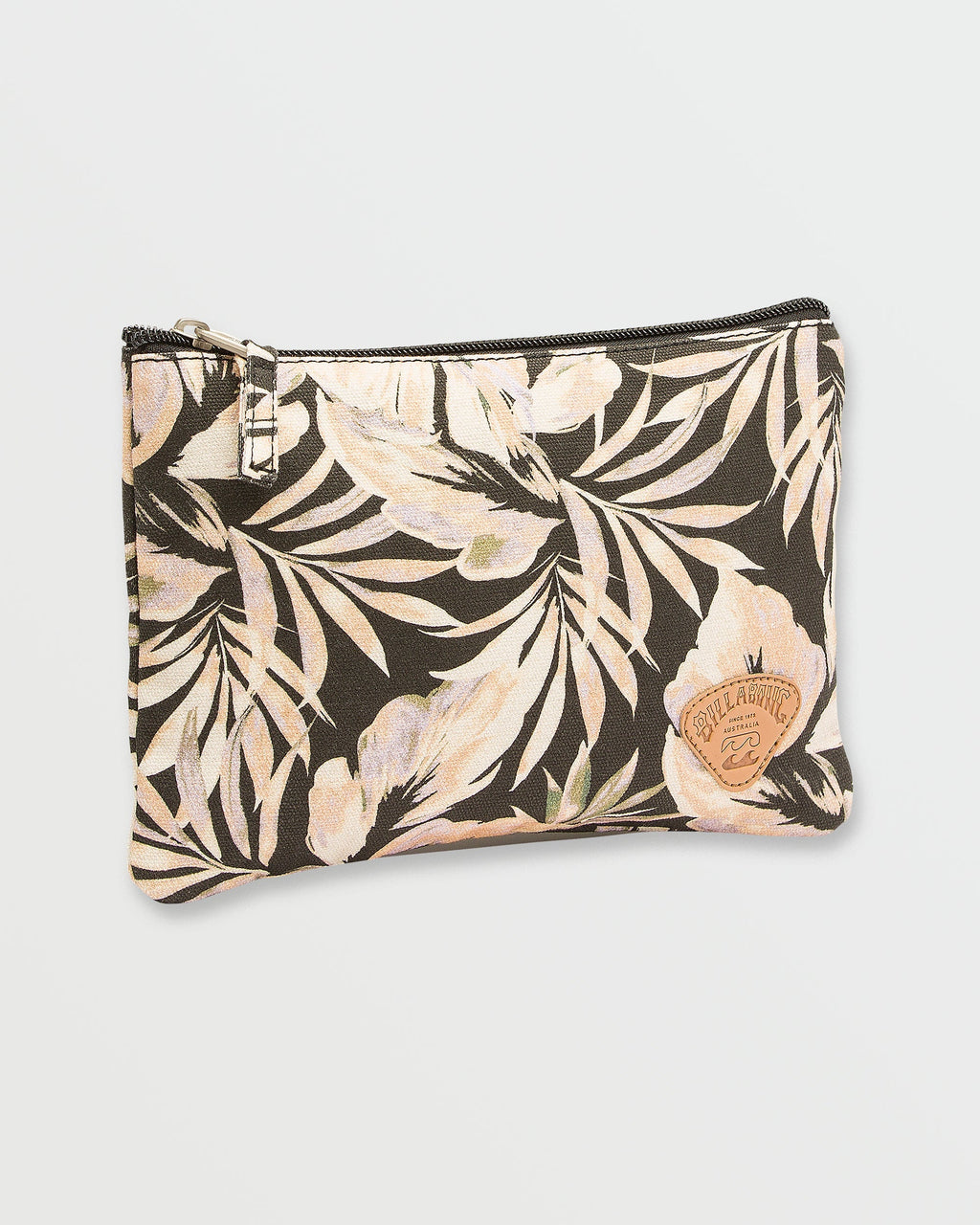Billabong Lil Snitch Zip Pouch - Black Floral