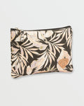 Billabong Lil Snitch Zip Pouch - Black Floral