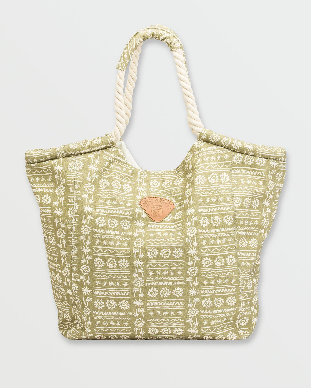 Billabong Rope Tote Bag - Green Tea