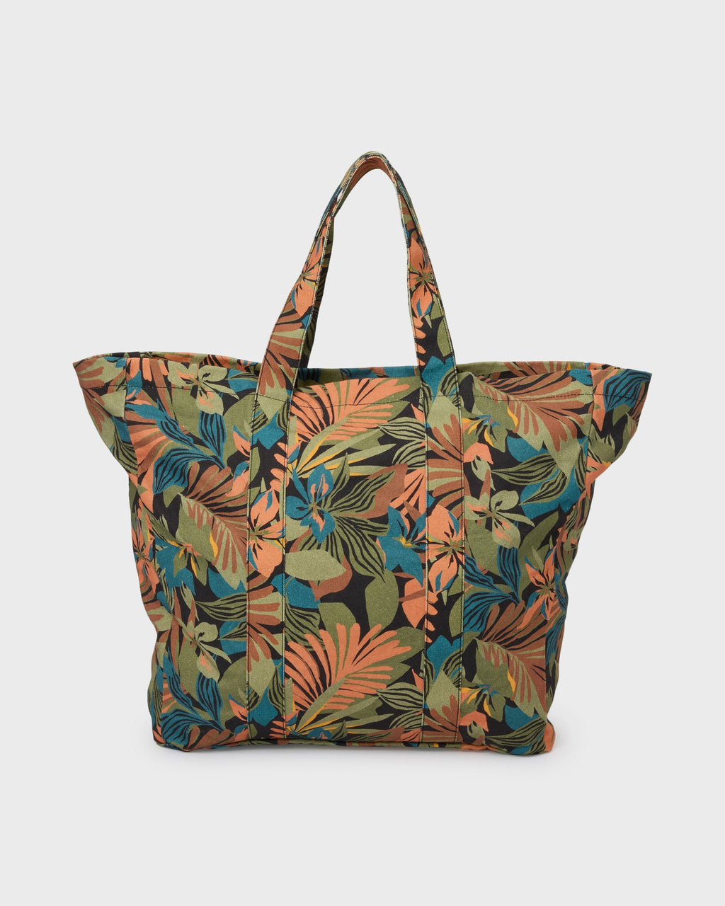Billabong Poppins Playa Zip Top Tote - Black Multi