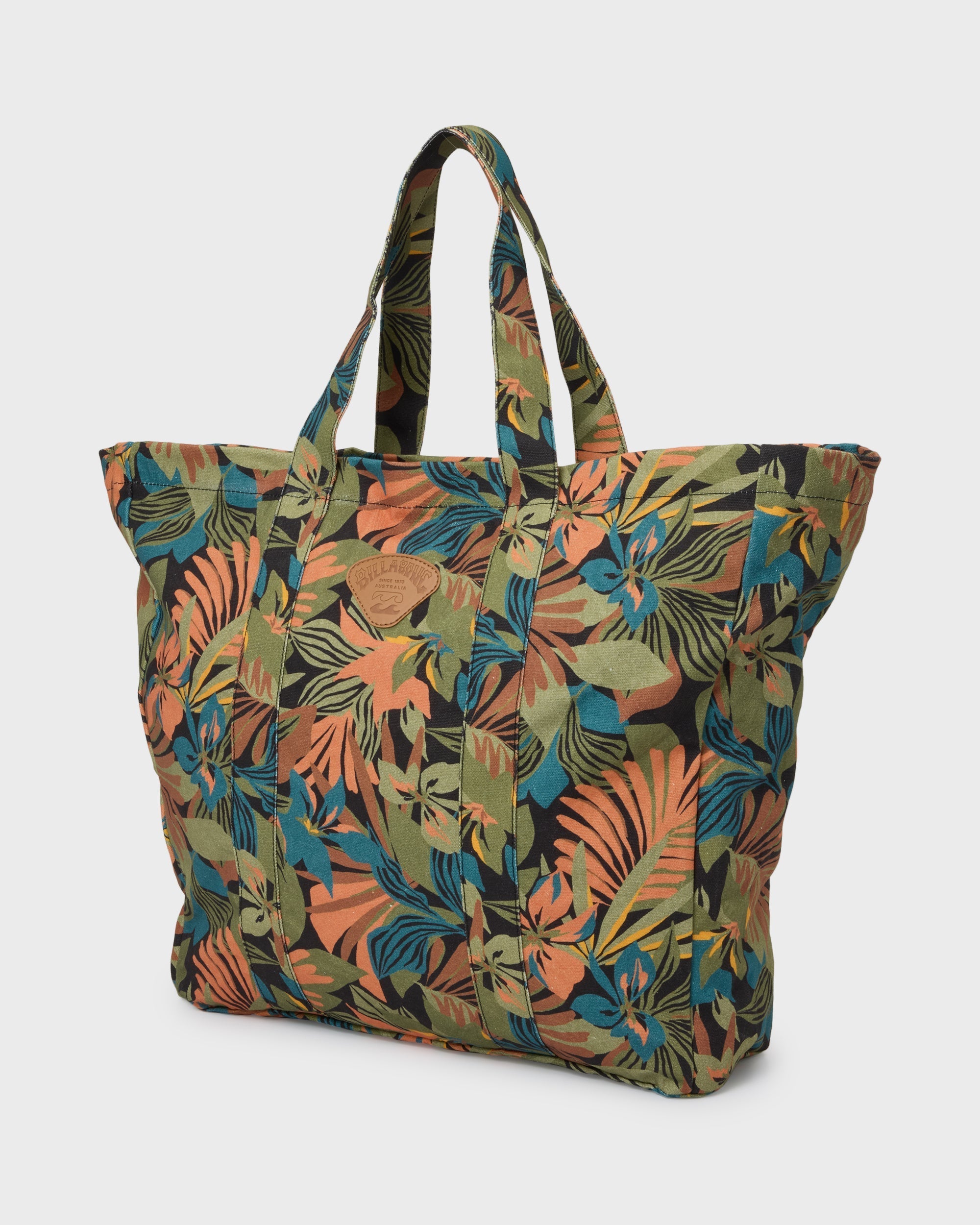 Billabong Poppins Playa Zip Top Tote - Black Multi