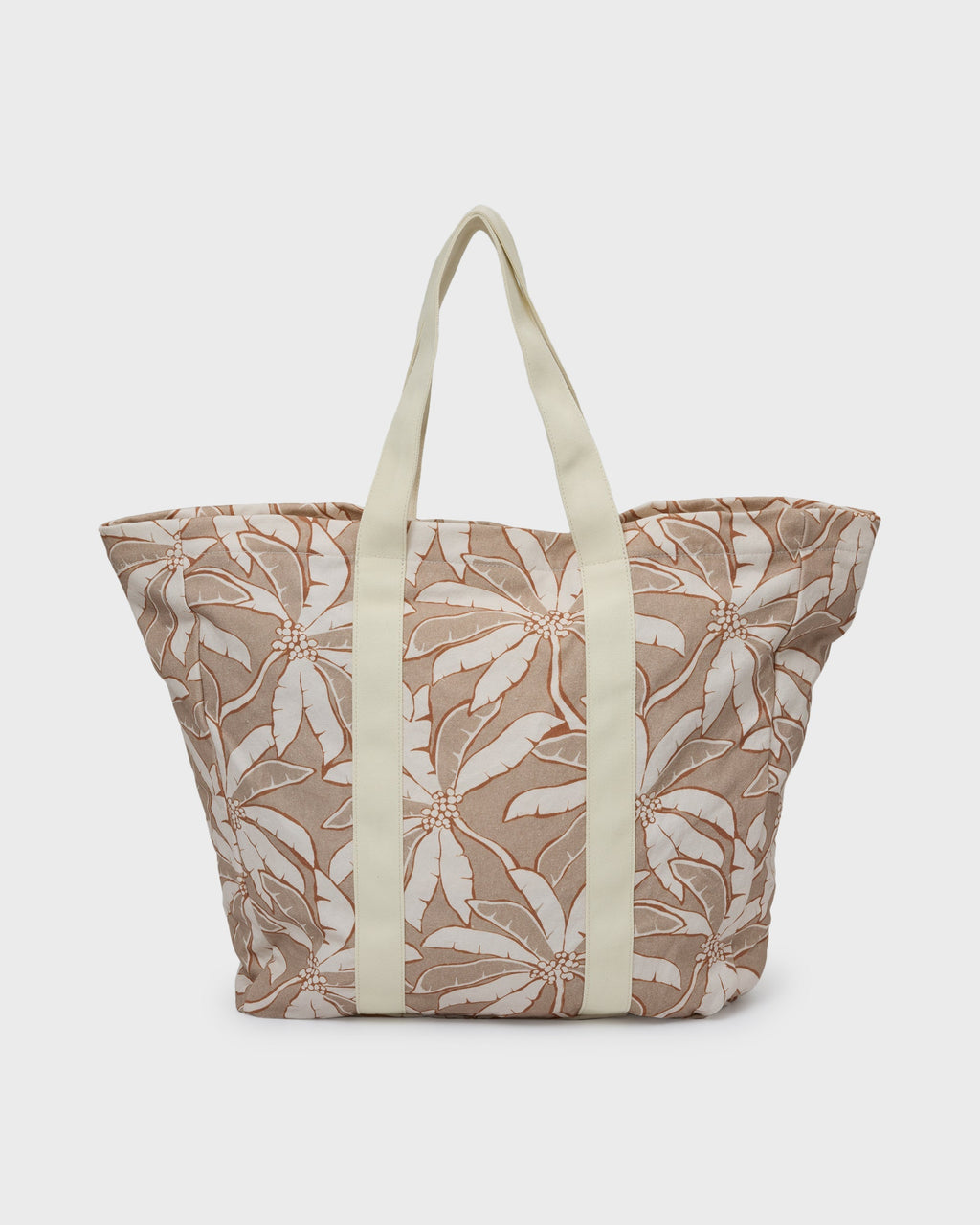 Billabong Poppins Playa Zip Top Tote - Stone