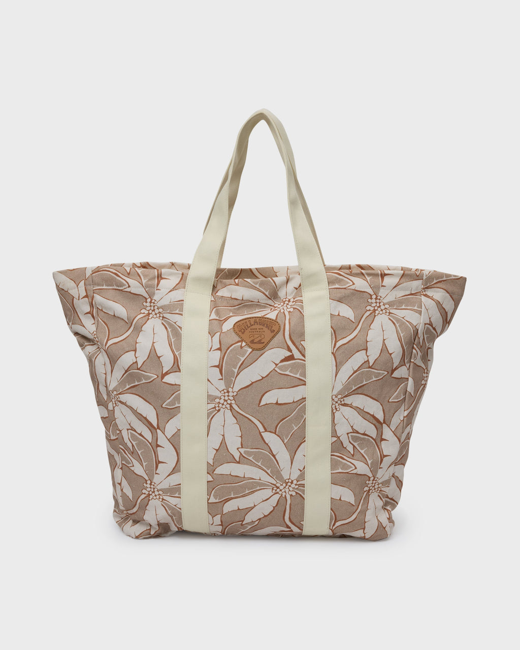 Billabong Poppins Playa Zip Top Tote - Stone