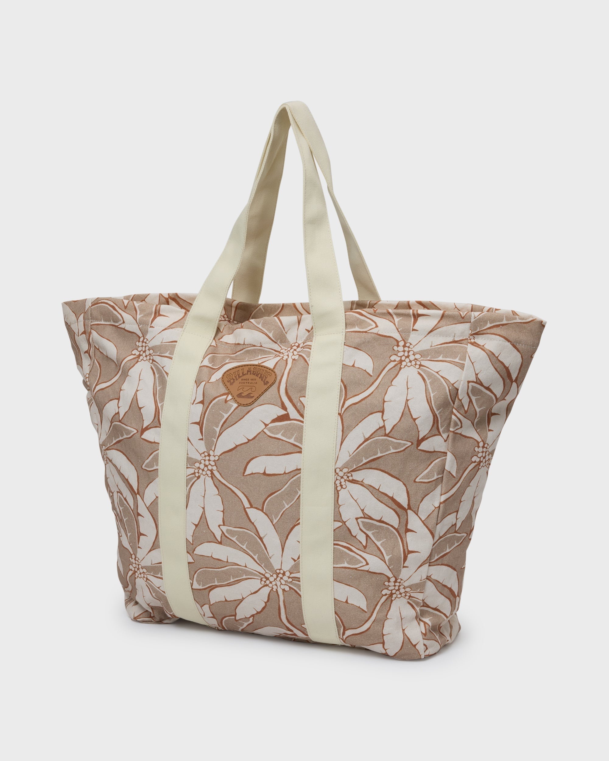 Billabong Poppins Playa Zip Top Tote - Stone