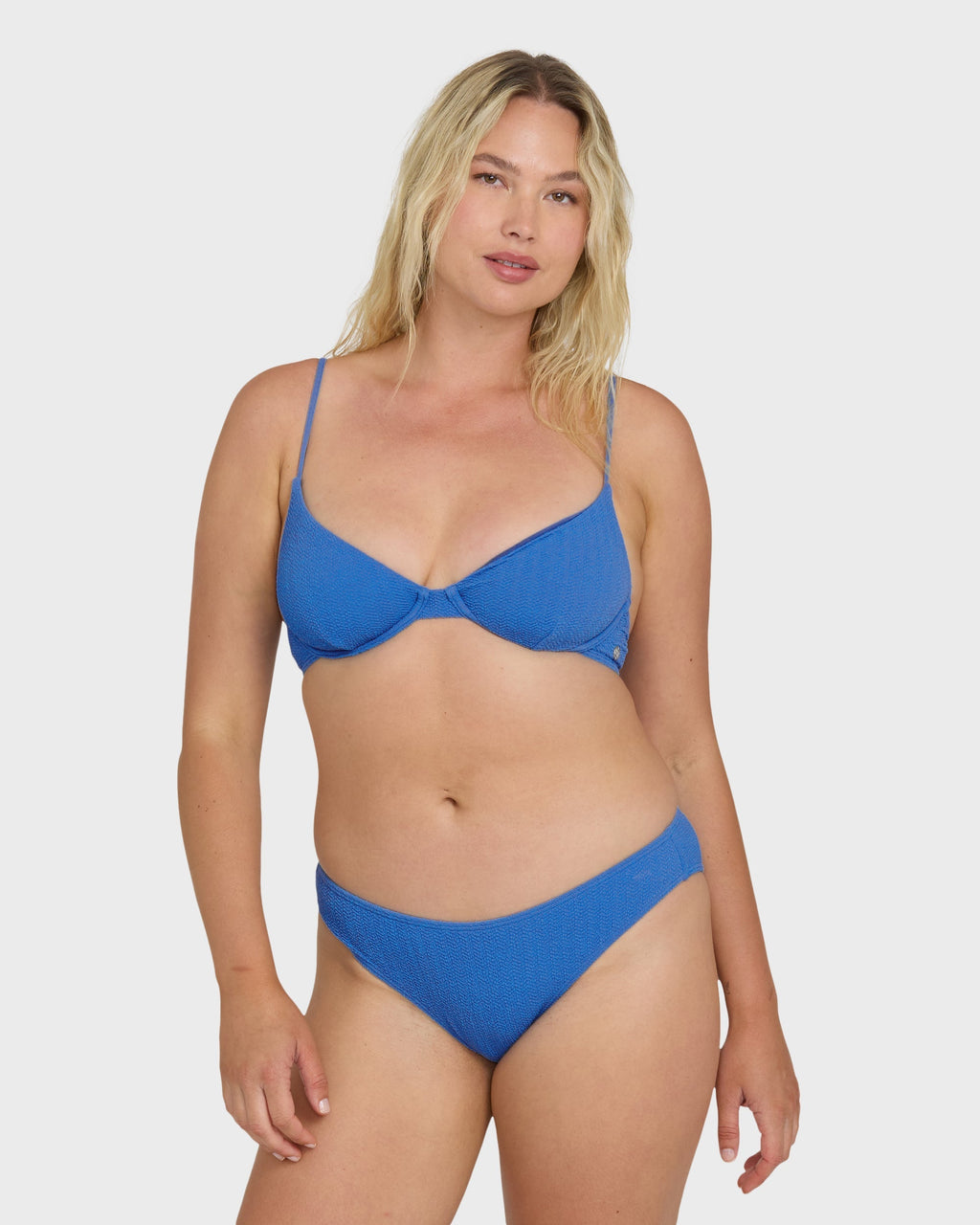 Billabong Rising Tide Demi Underwire Bikini Top - True Blue