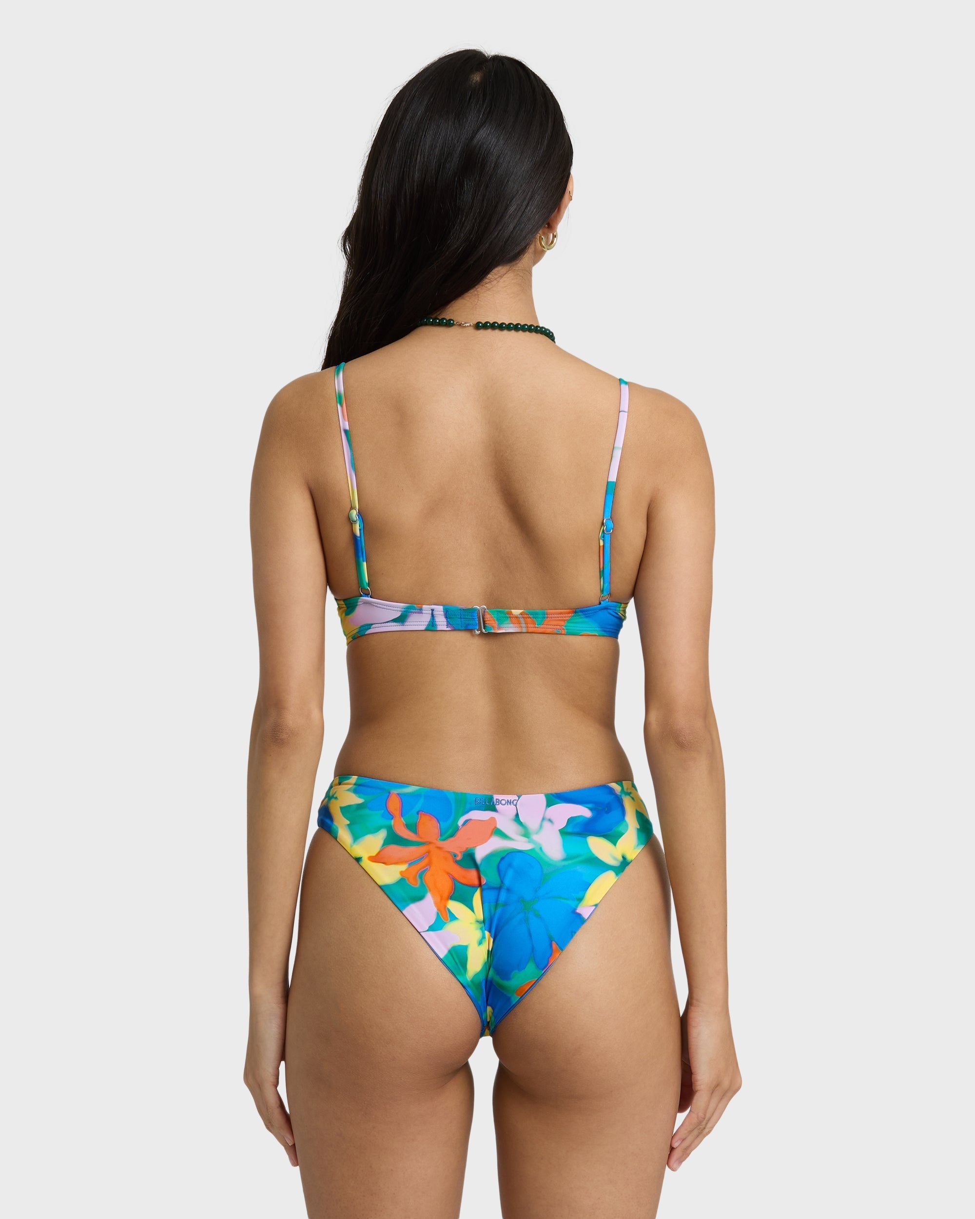 Billabong Agua Flores Leah Underwire Bikini Top - Blue Multi