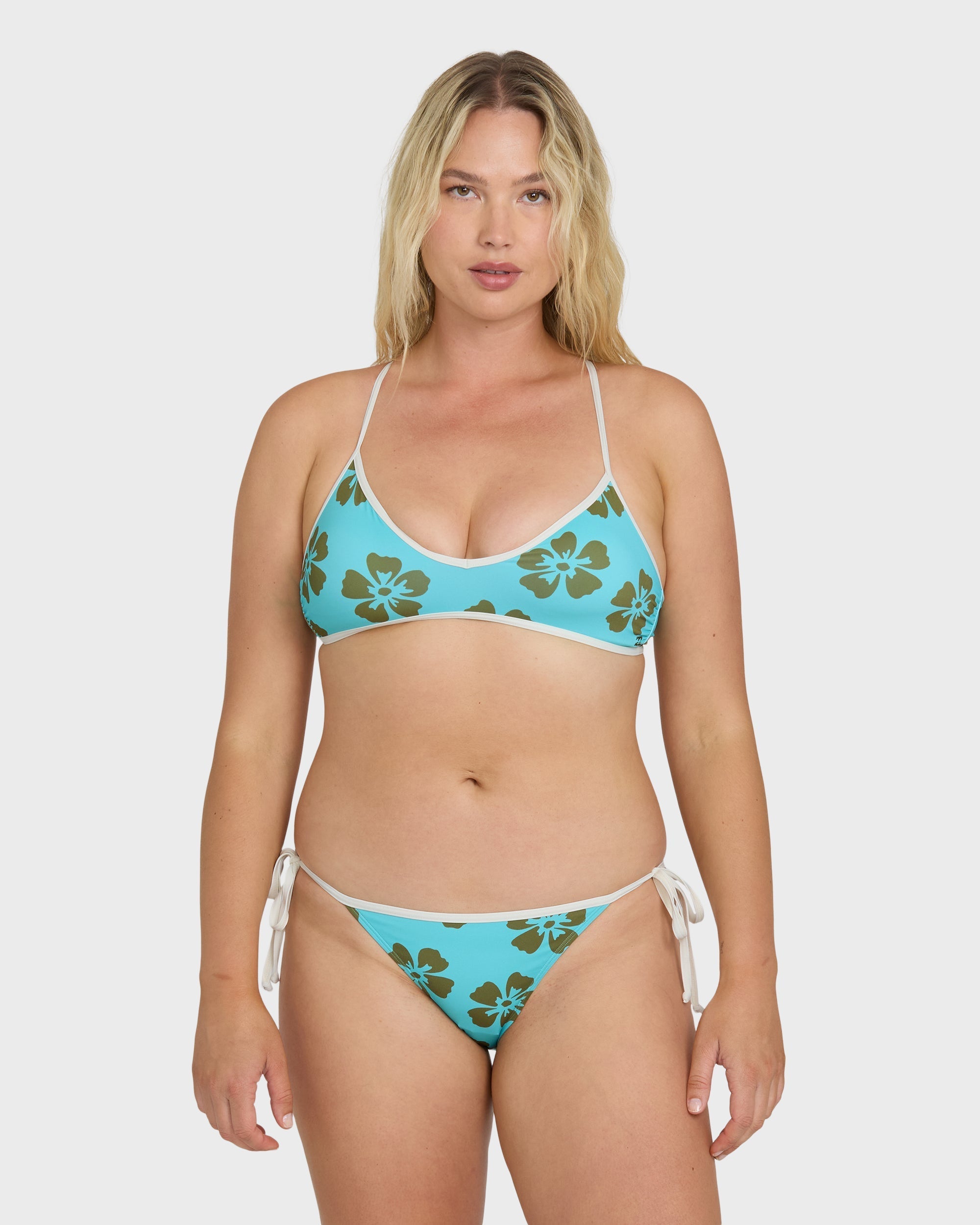 Billabong Last Summer V CB Bralette Bikini Top - Ocean Spray