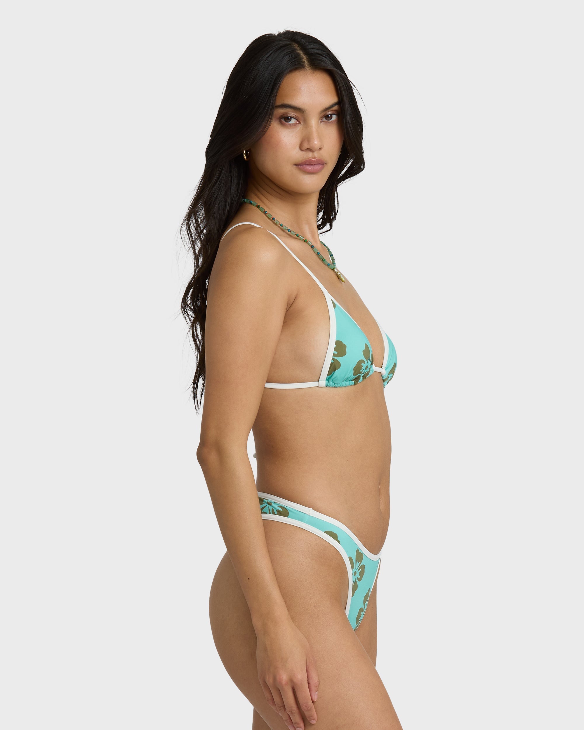 Billabong Last Summer Skimpy Hike Skimpy Bikini Bottom - Ocean Spray