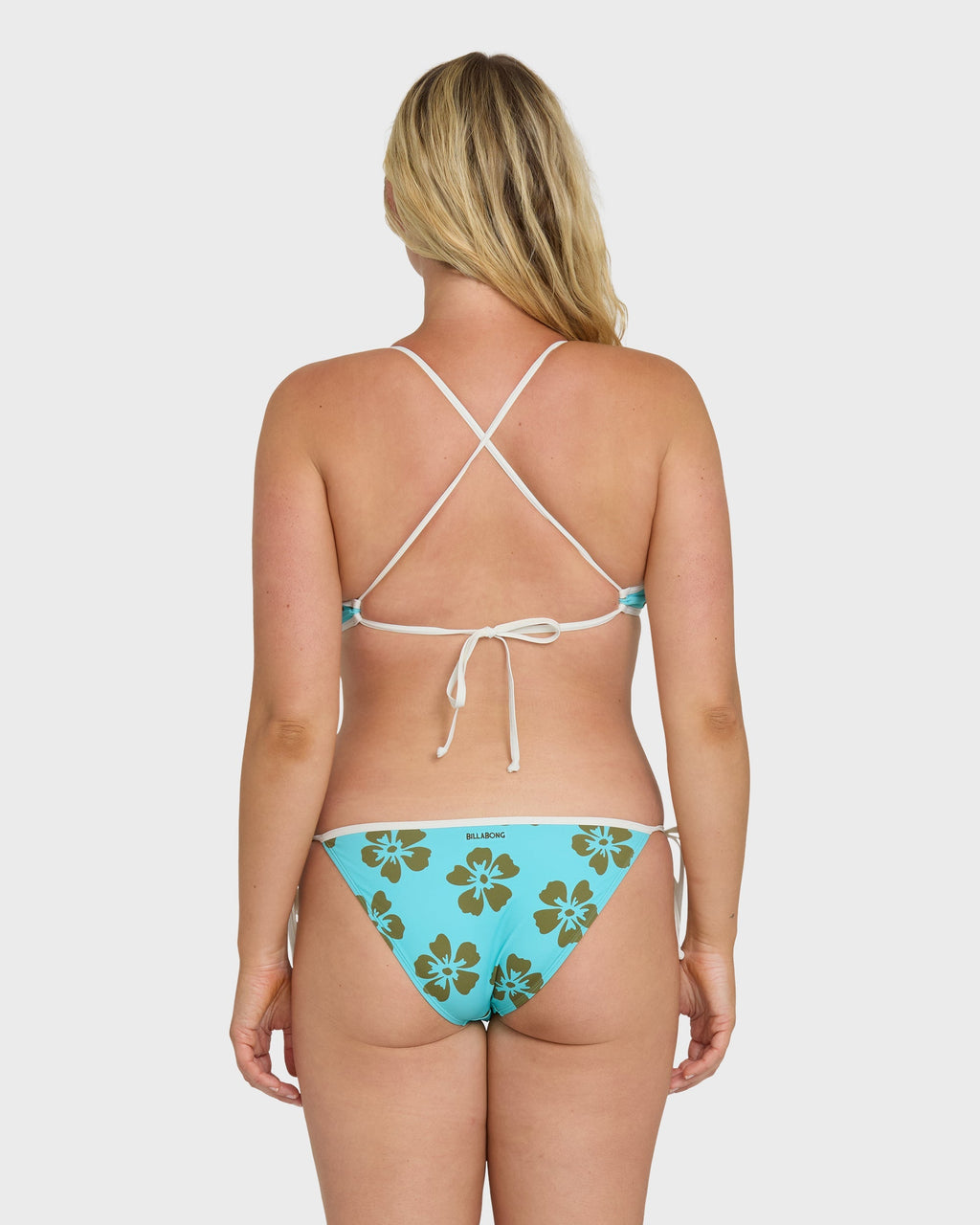 Billabong Last Summer Tie-side Tropic Medium Bikini Bottom - Ocean Spray