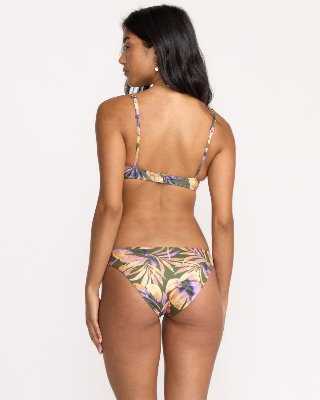 Billabong Drifting Coast Reversible Tropic Bikini Bottom - Luv Army