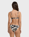 Billabong By My Side Tropic Bikini Bottom - Black White