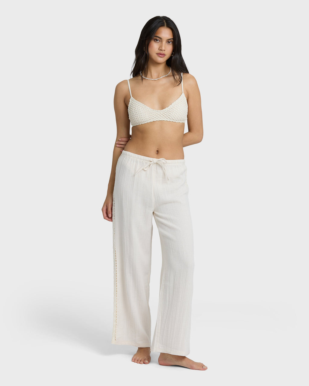 Billabong Feelin Fine Pants - White Cap