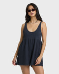 Billabong Easy Does It Romper - Black Sands