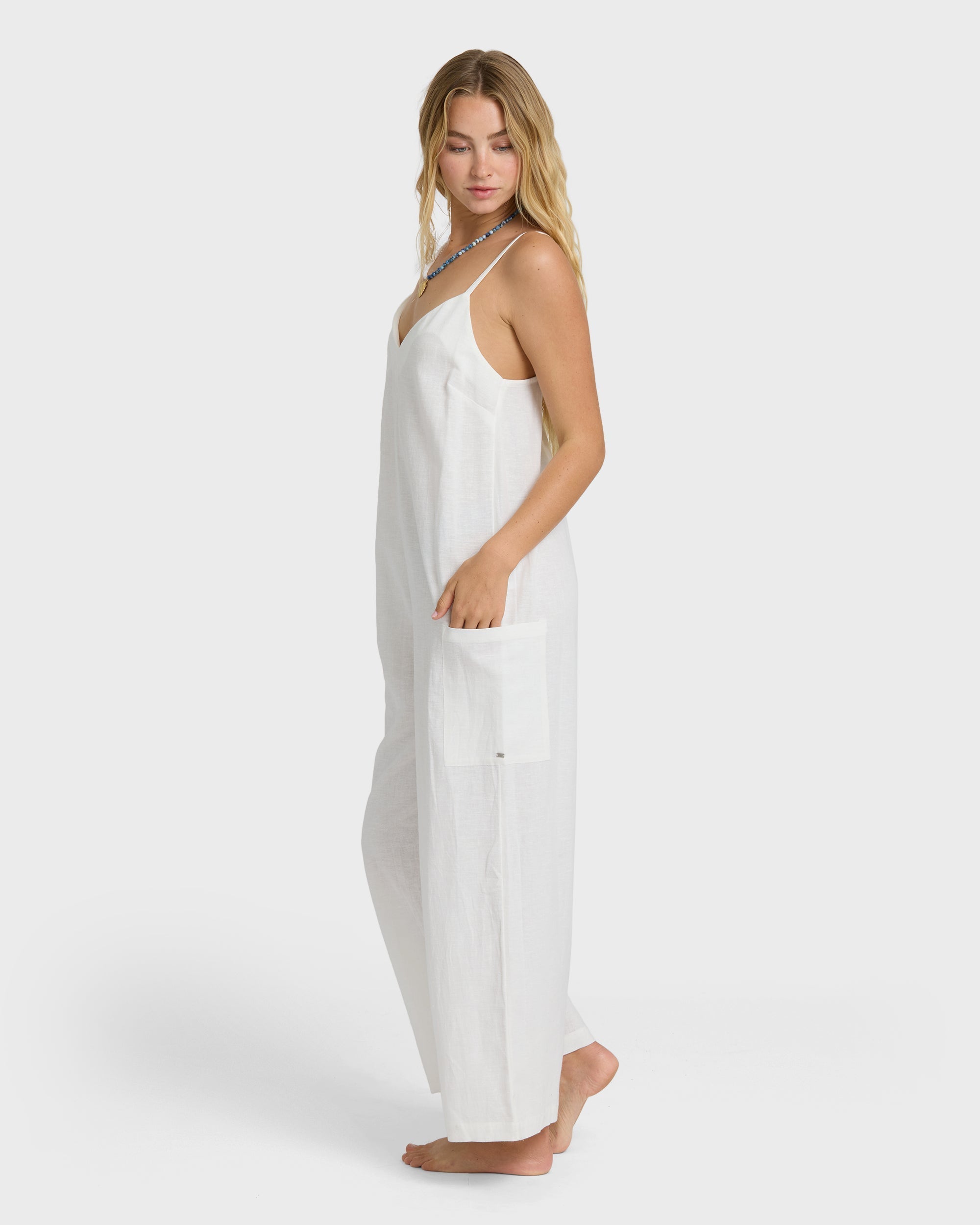 Billabong Day To Day Romper - Salt Crystal