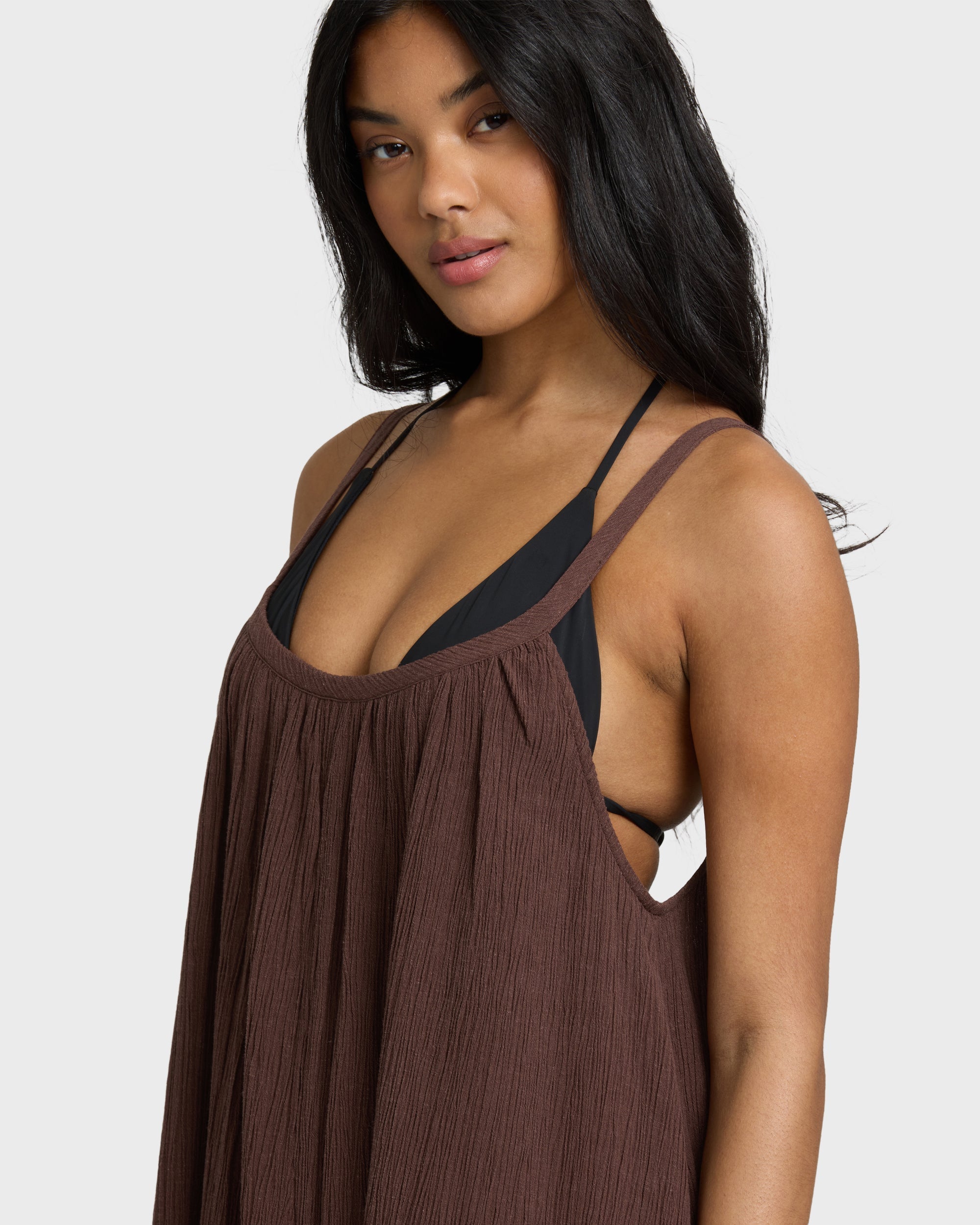 Billabong Good Feels Maxi Dress - Teak
