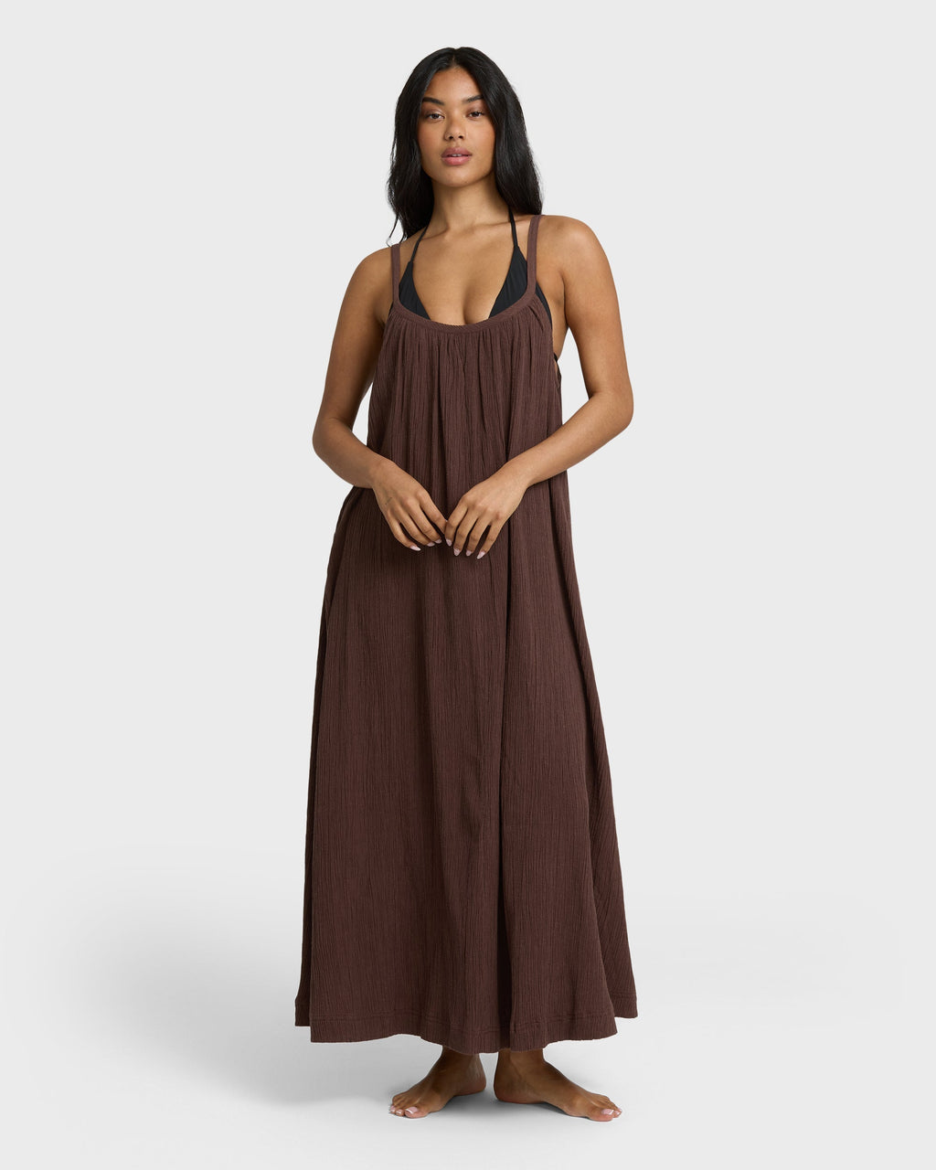 Billabong Good Feels Maxi Dress - Teak