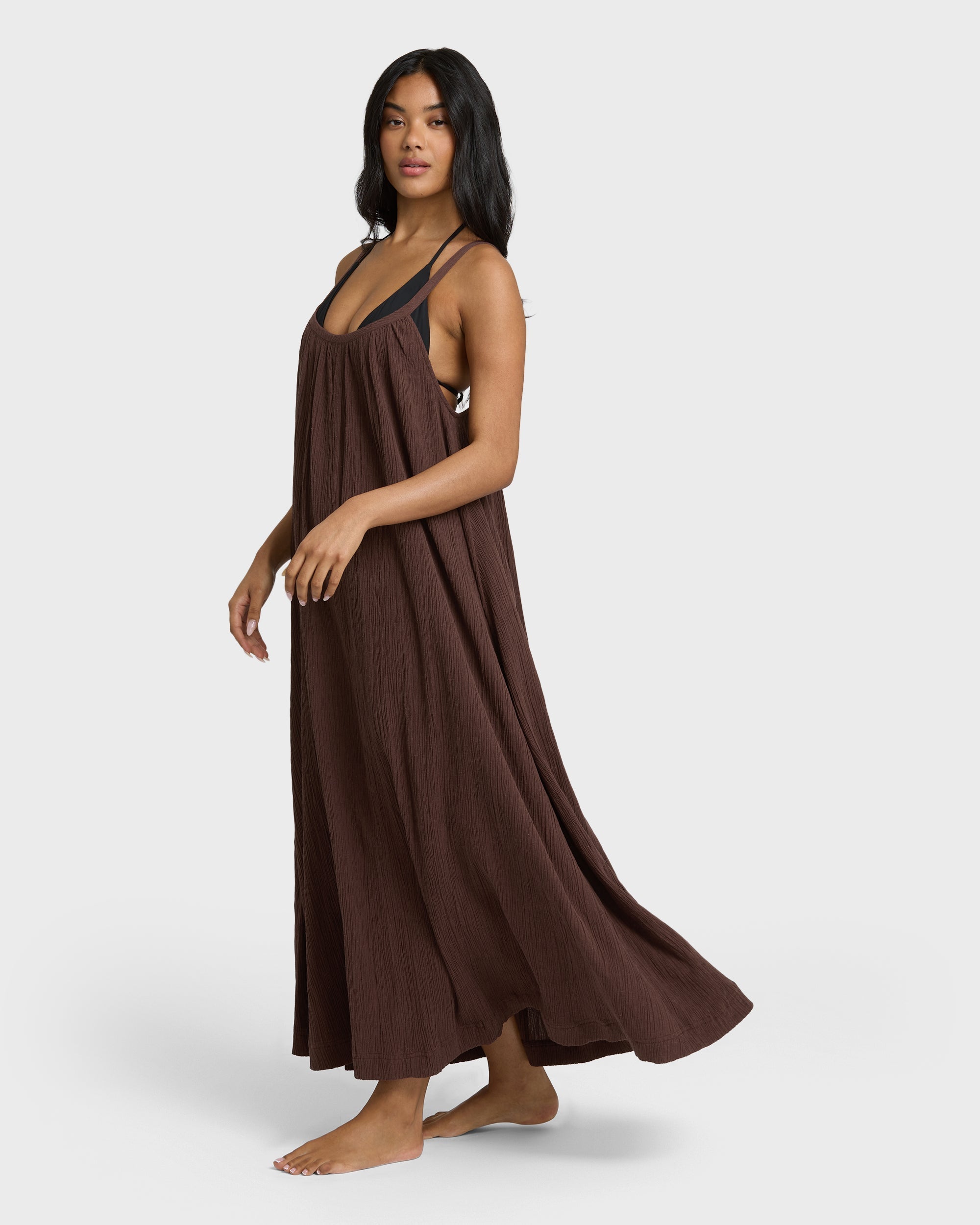 Billabong Good Feels Maxi Dress - Teak