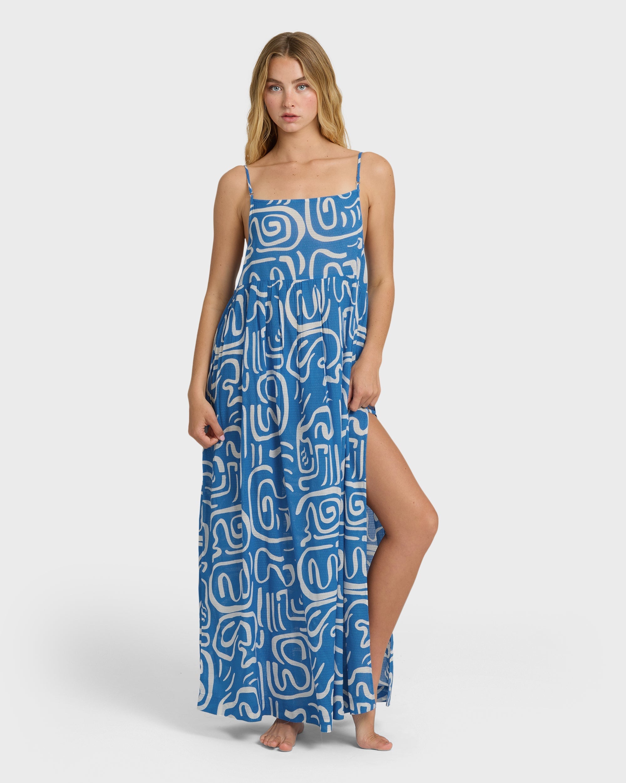 Billabong Juno Maxi Dress - True Blue