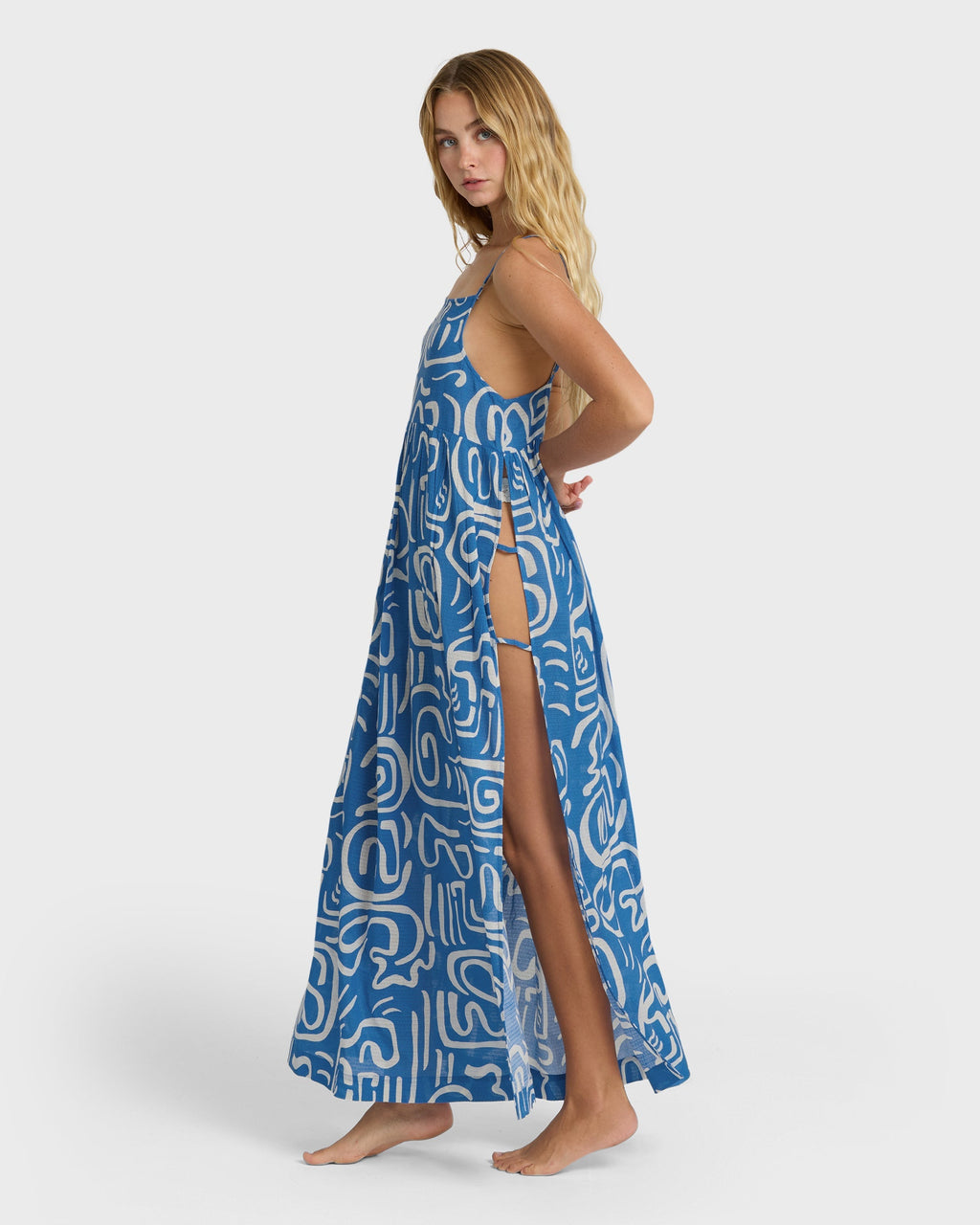 Billabong Juno Maxi Dress - True Blue