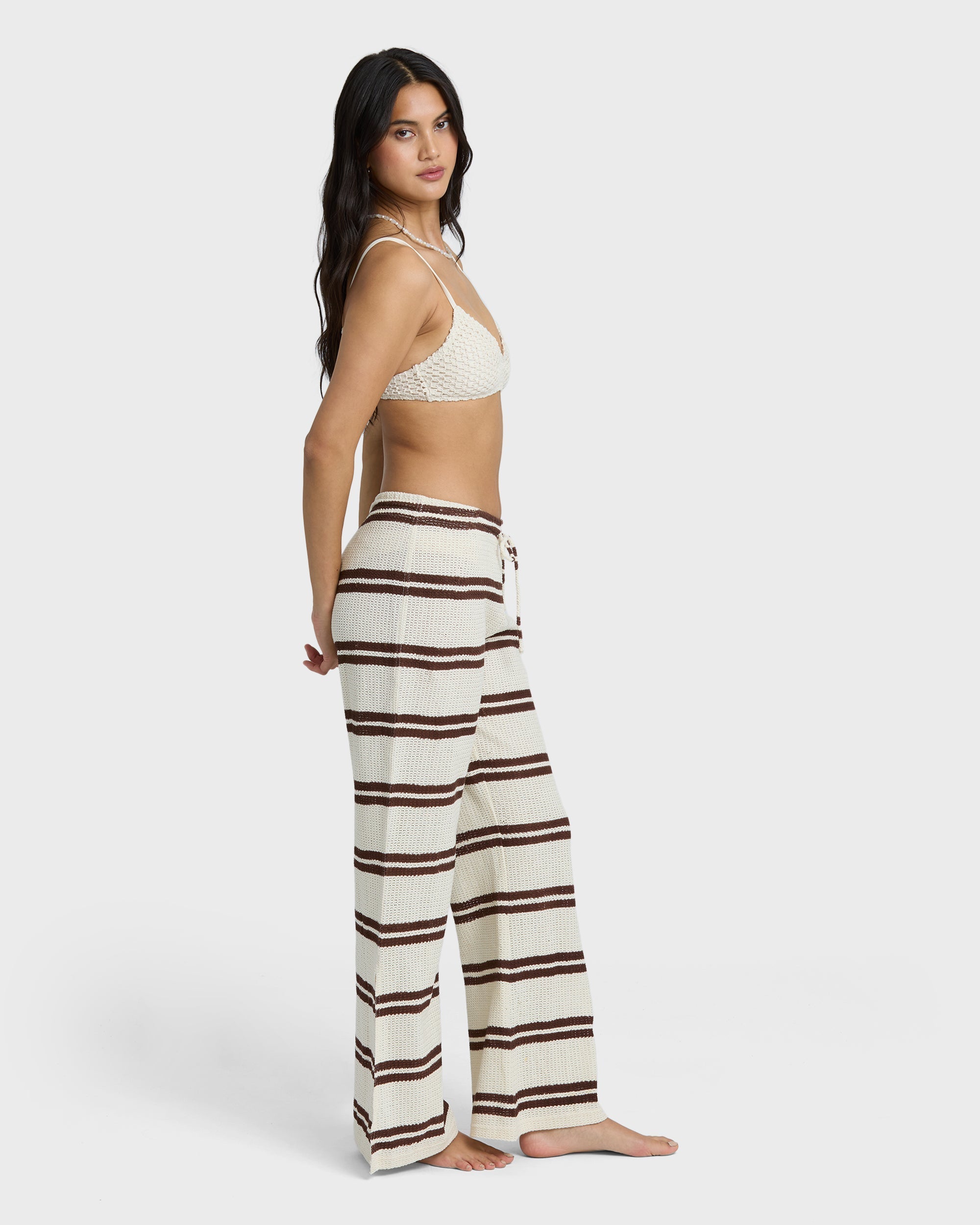 Billabong Hot Stripe Pants - Teak