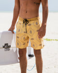 Billabong Good Times Lo Tide 18 Boardshorts - Dust Yellow