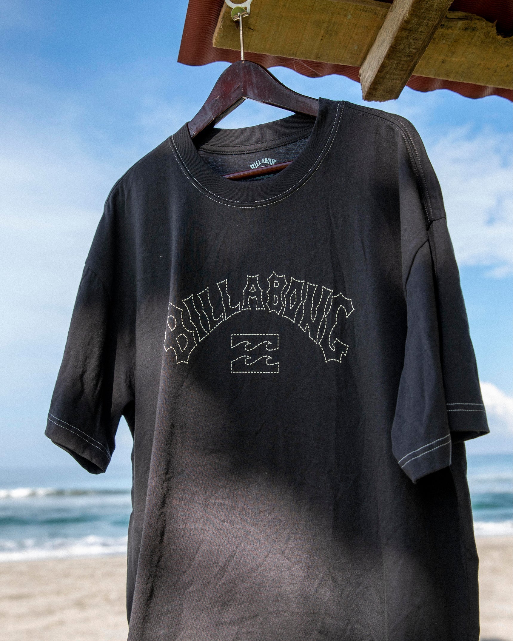 Billabong Dash OG Short Sleeve Knit T-Shirt - Washed Black