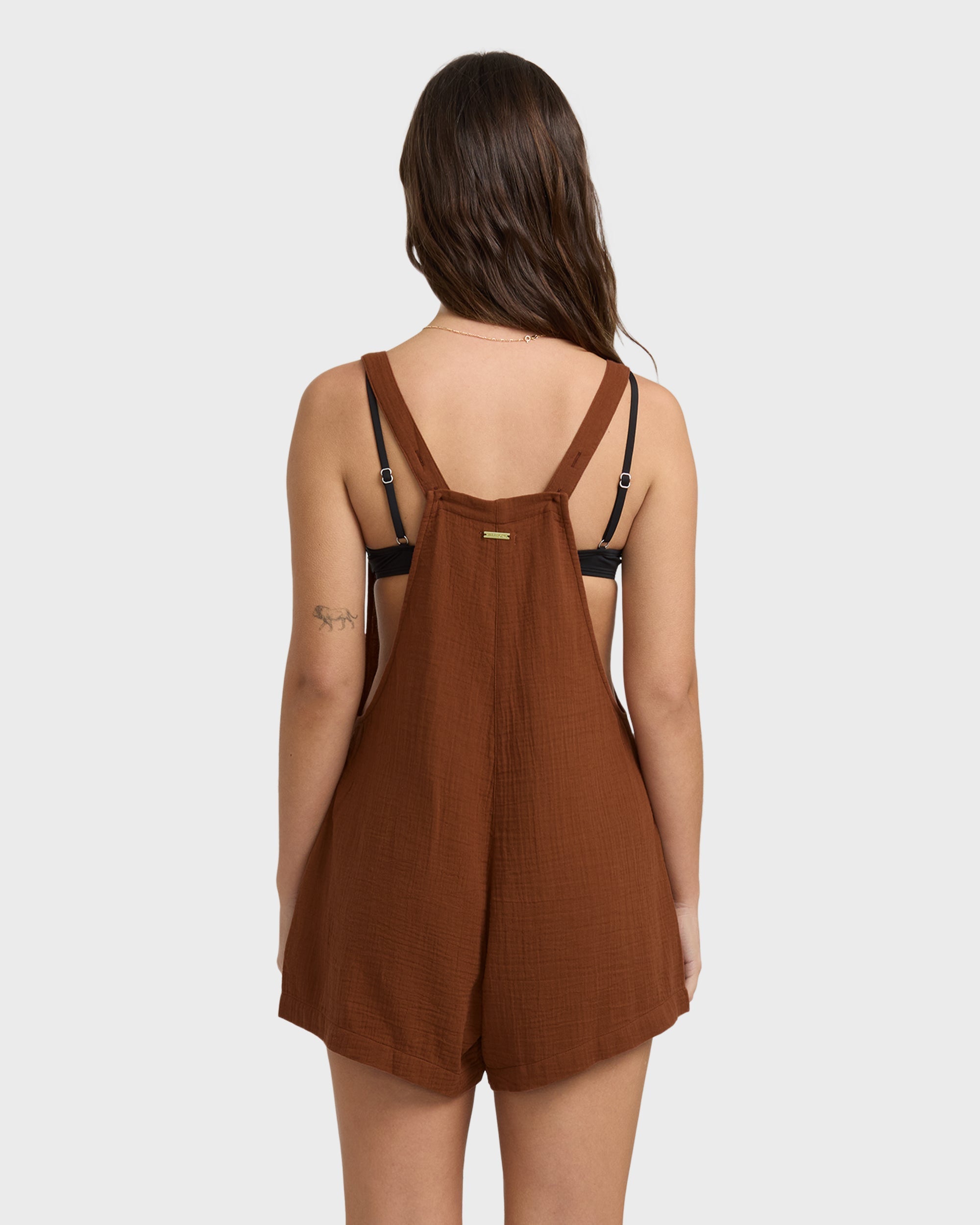 Billabong Beach Crush Romper - Cowhide