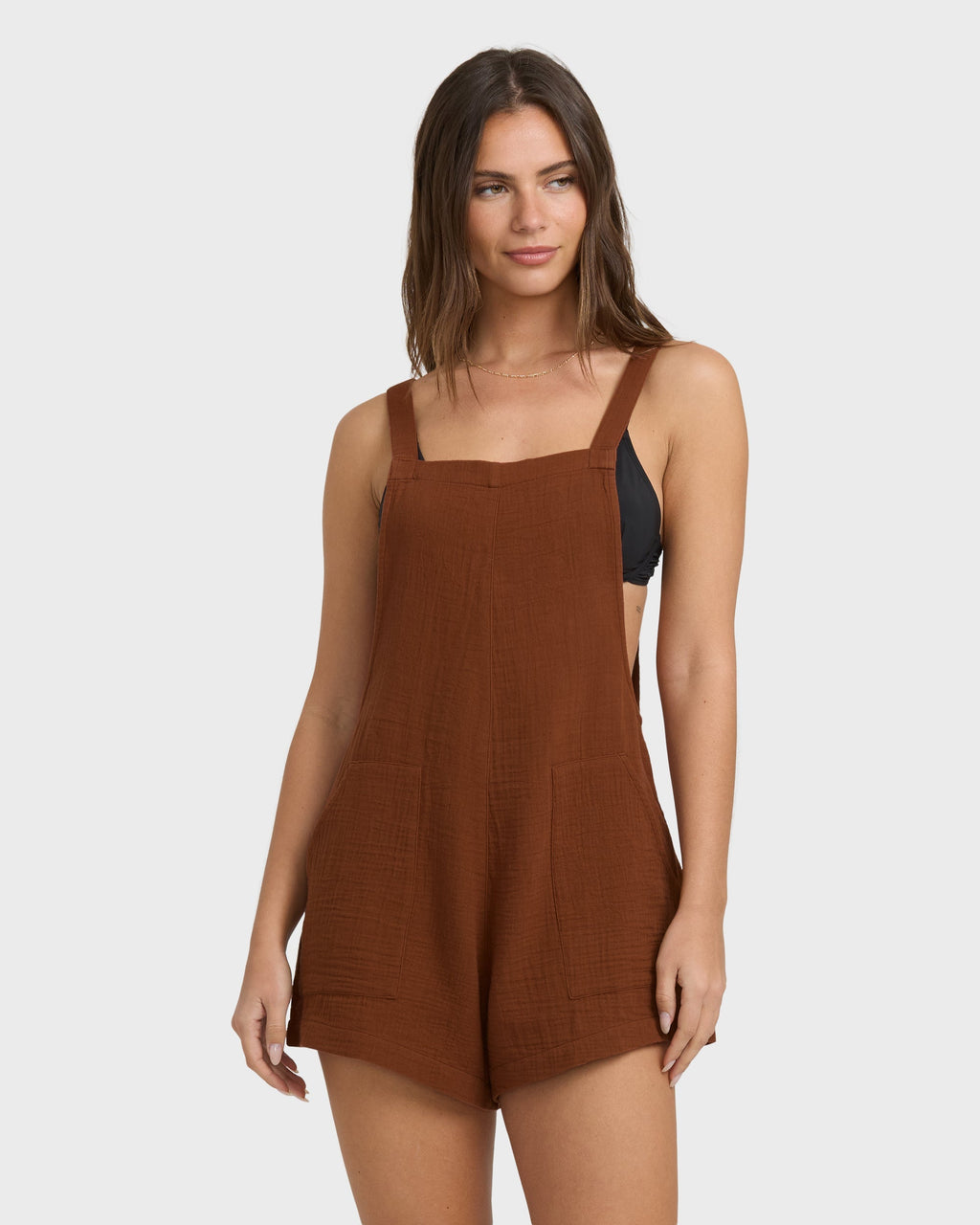Billabong Beach Crush Romper - Cowhide