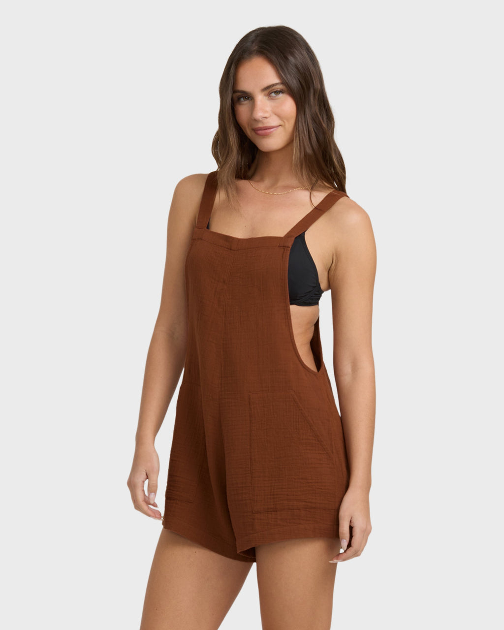 Billabong Beach Crush Romper - Cowhide