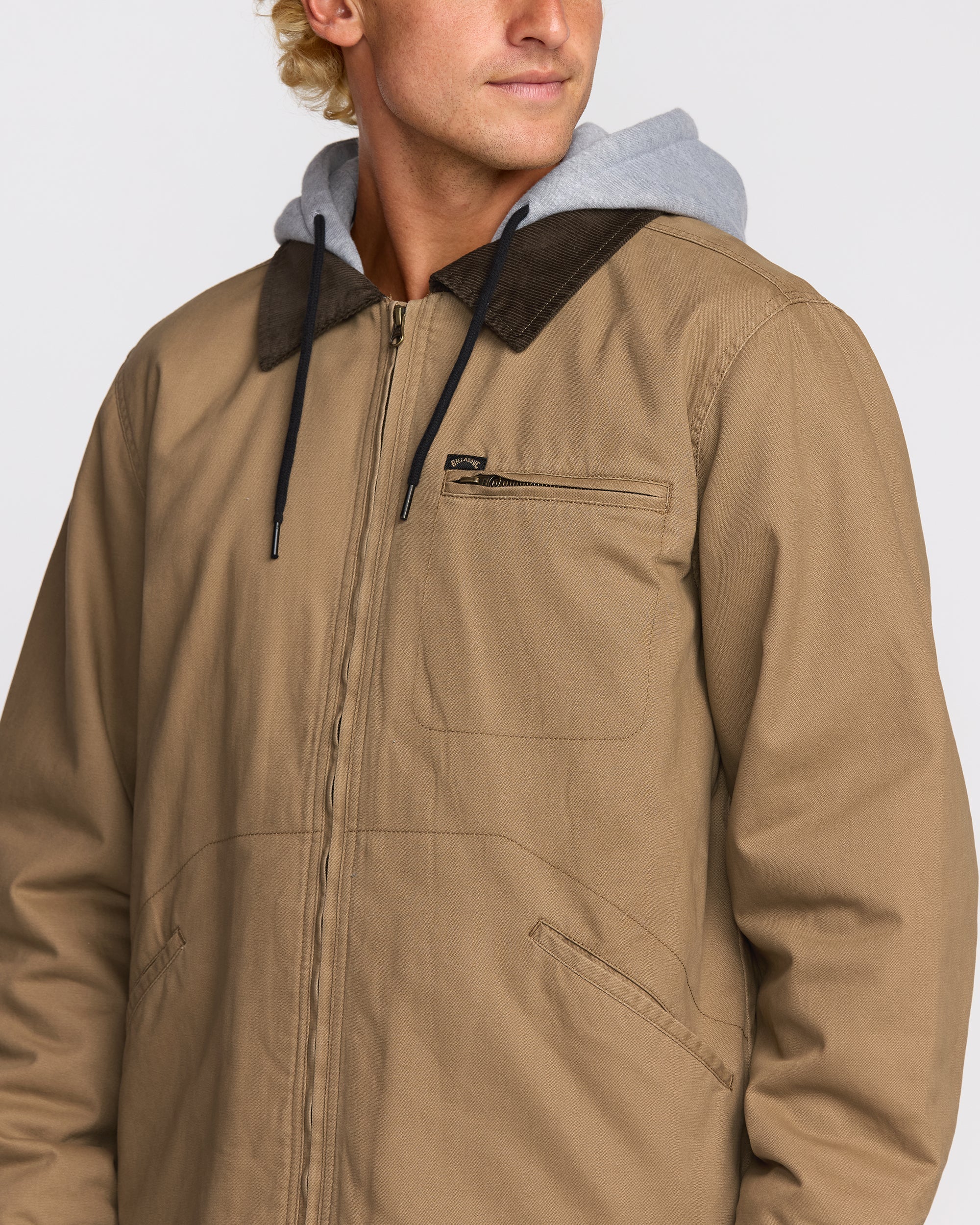 Billabong A/Div Barlow Hooded Jacket - Clay